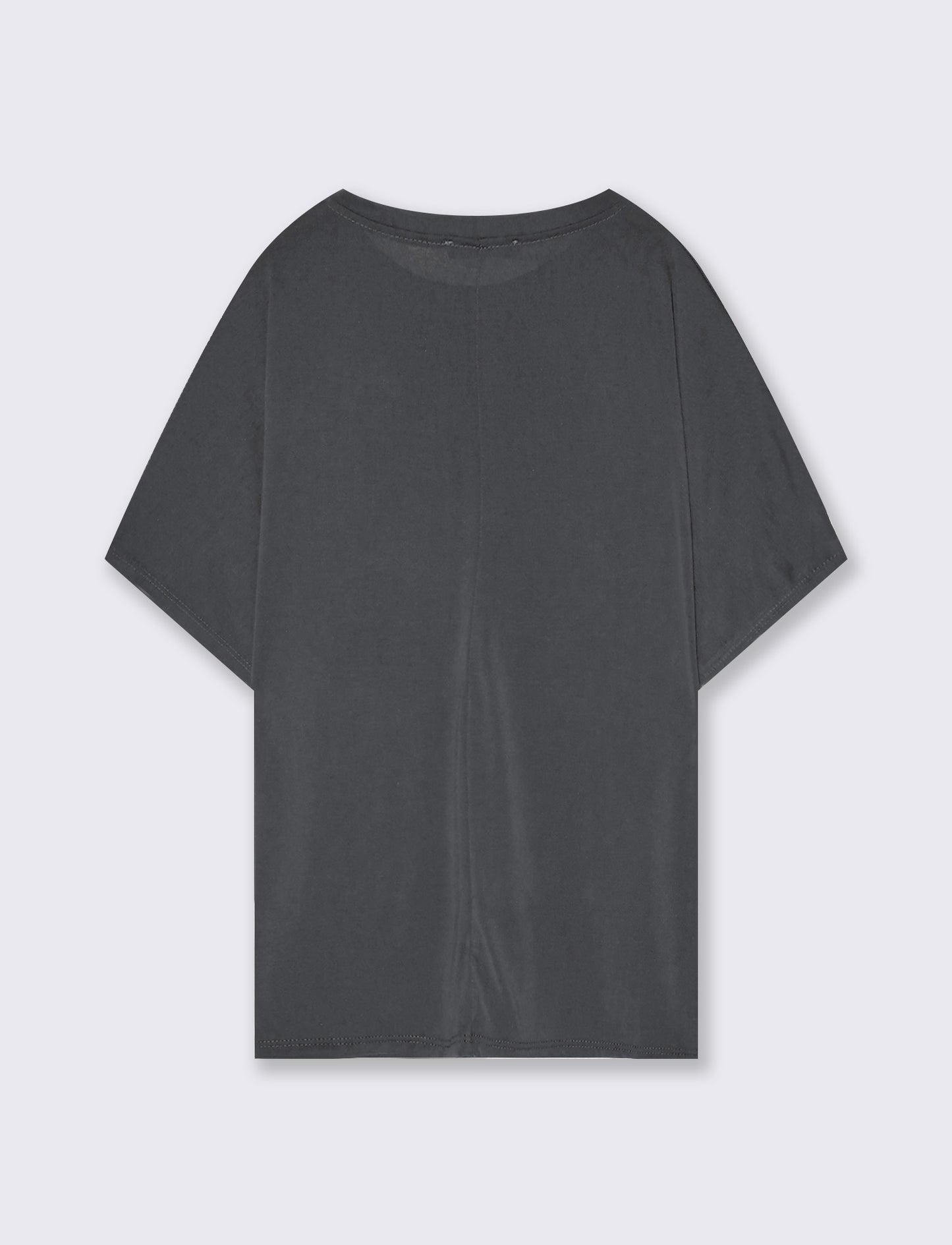 T-Shirt: Vestibilità Morbida e Confortevole - Grigio