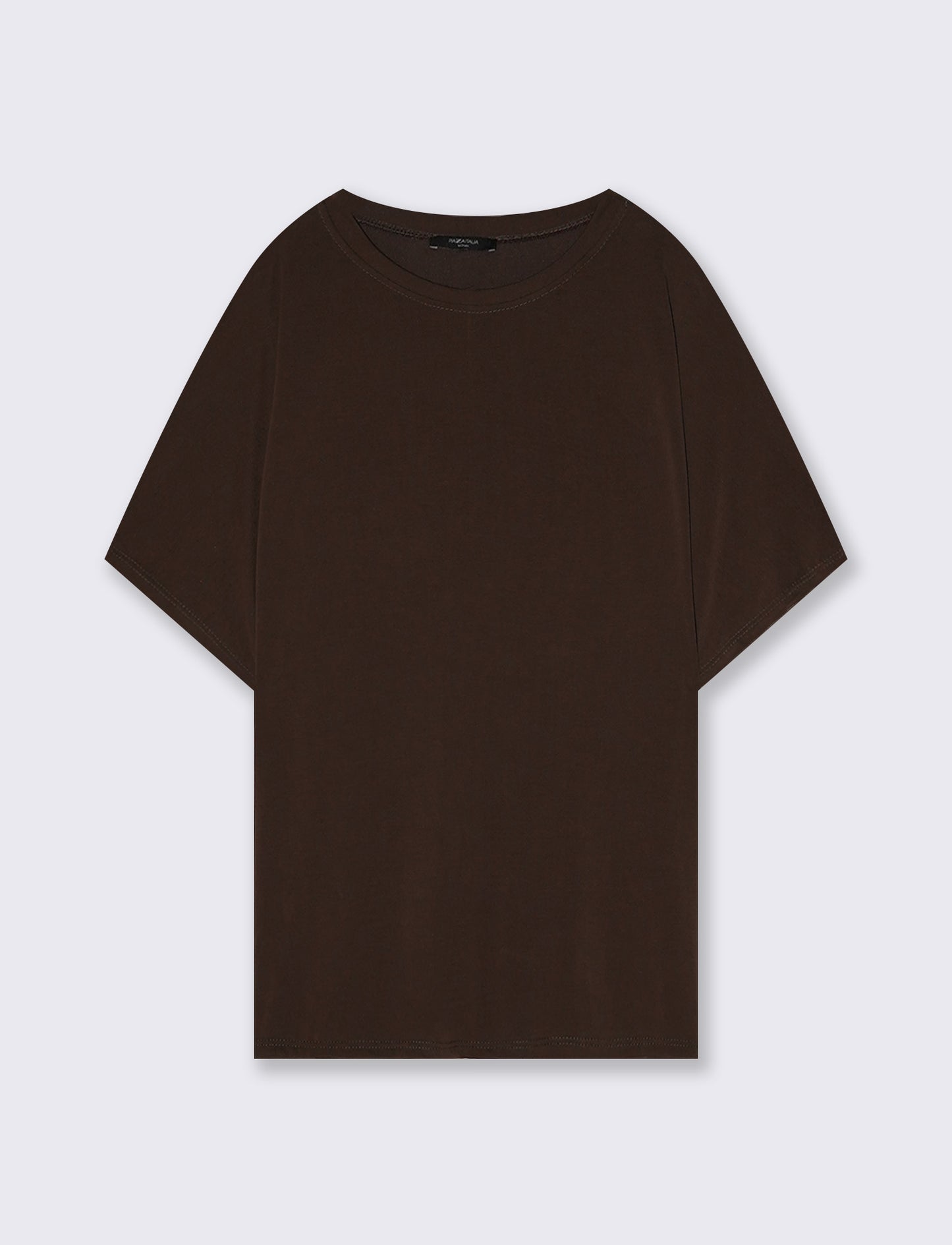 T-Shirt: Vestibilità Morbida e Confortevole - Moro