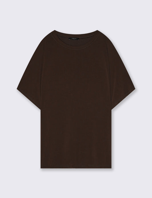 T-Shirt: Vestibilità Morbida e Confortevole - Moro
