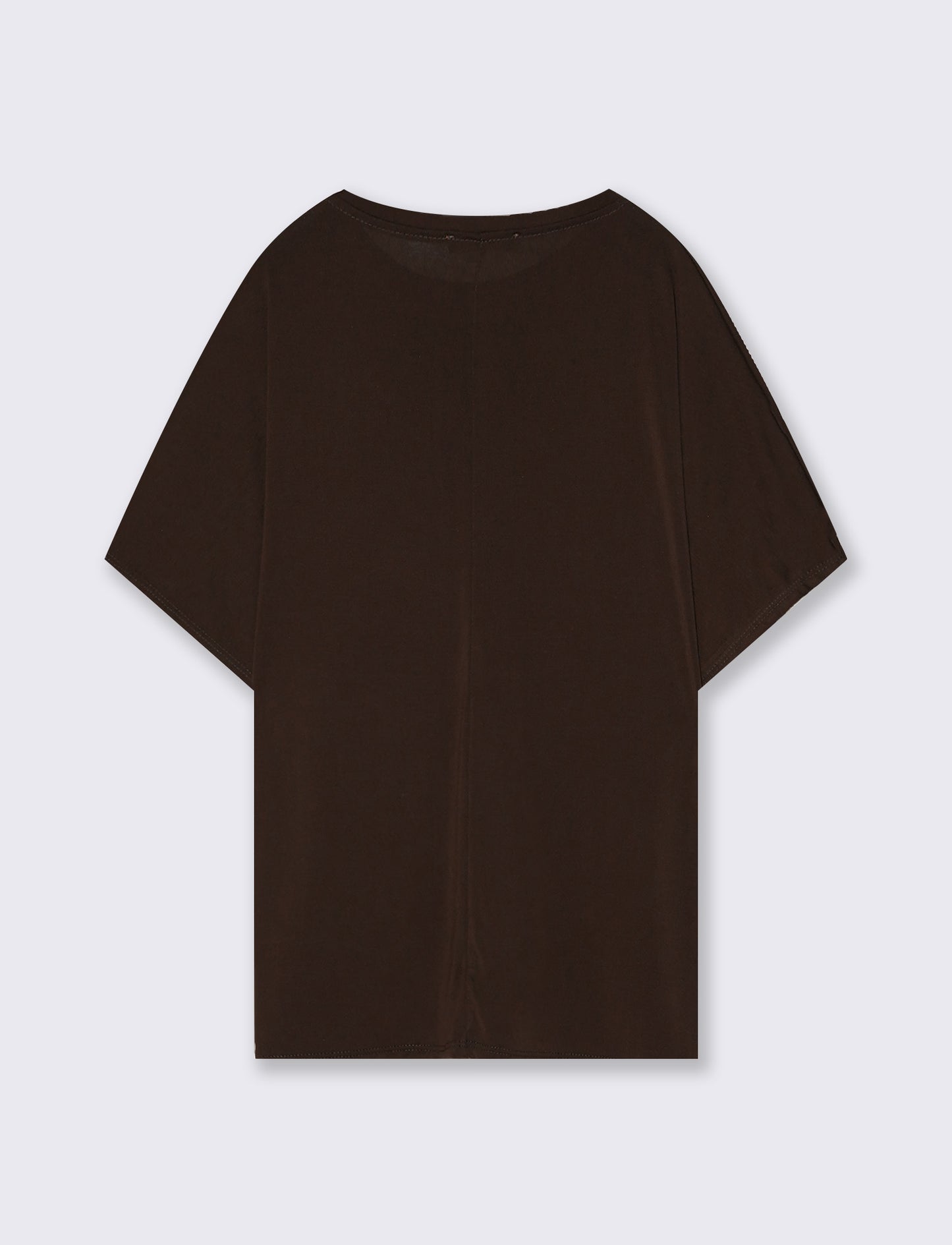 T-Shirt: Vestibilità Morbida e Confortevole - Moro