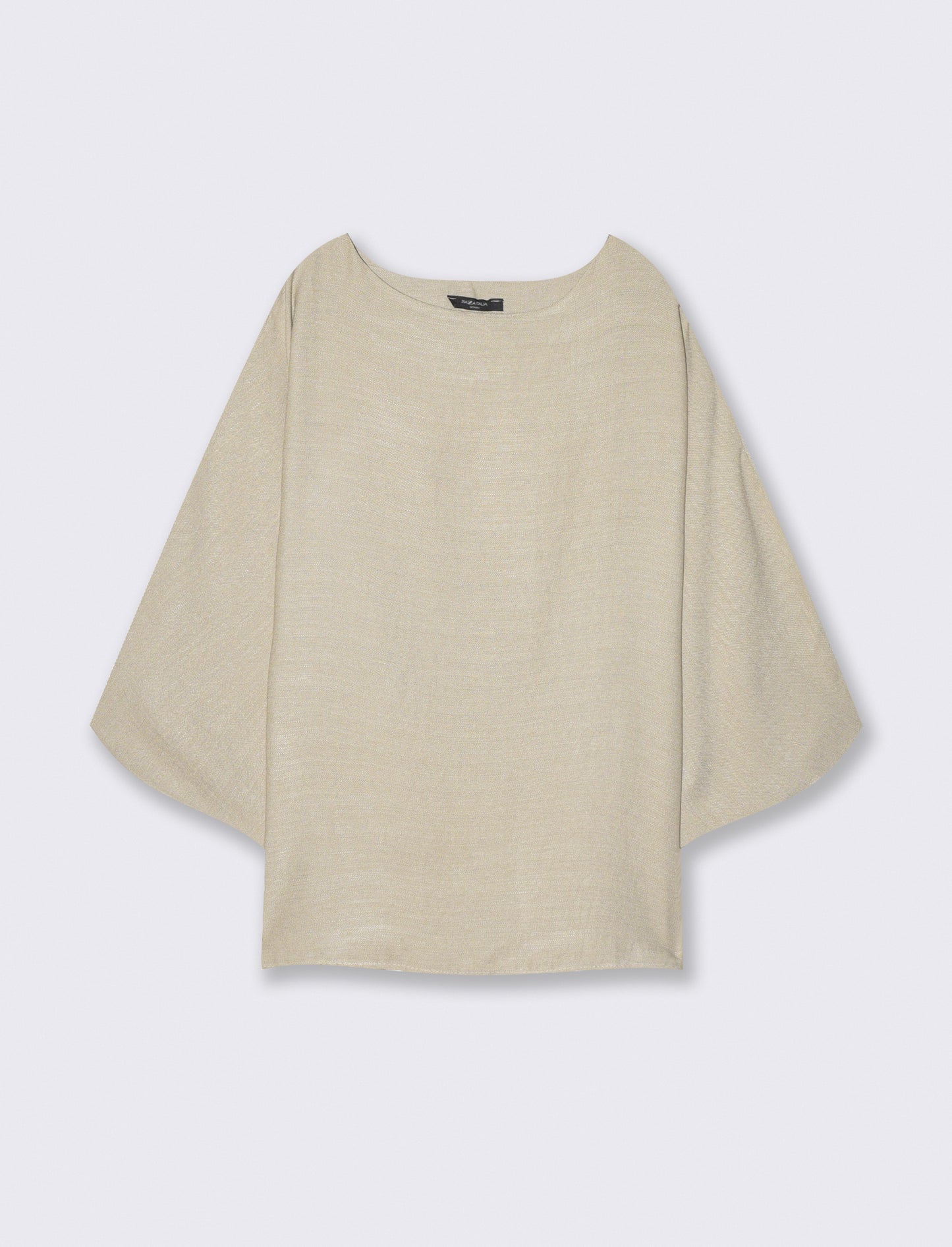 Soft Three-Quarter Sleeve Sweater - Grey