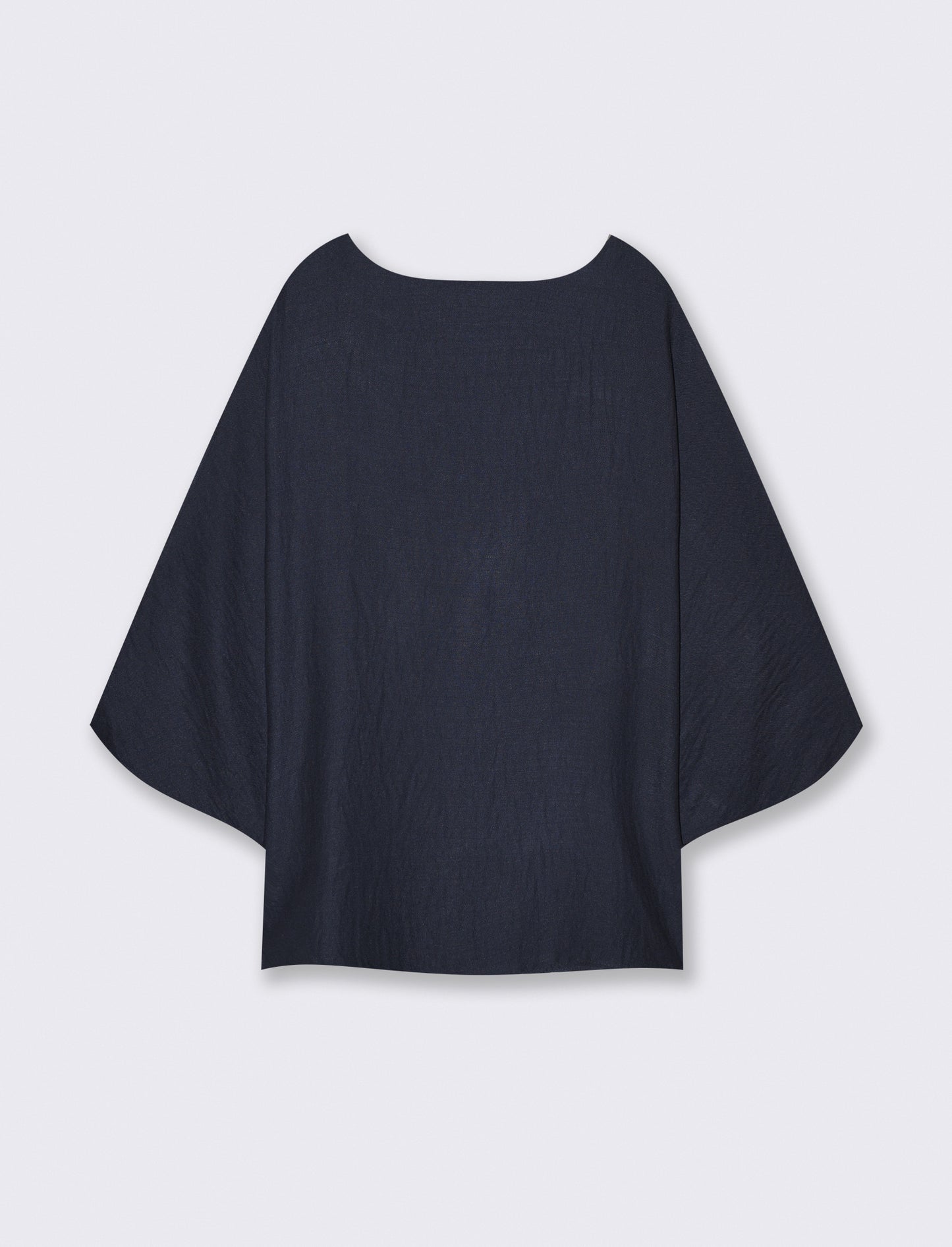Maglia Manica a Tre Quarti Morbida - Blu