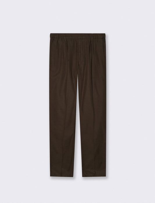 PANTALONI CHINO STRAIGHT FIT - Moro