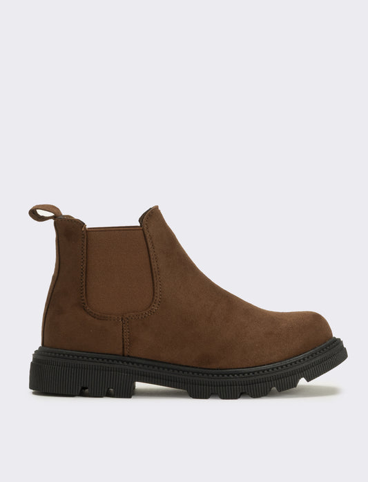 Stivaletto chelsea da bambino - Marrone