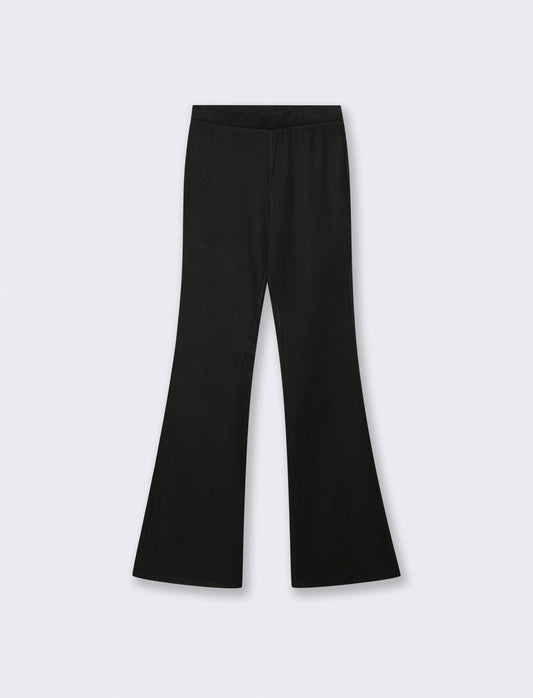 LEGGINGS STAMPATO - Nero