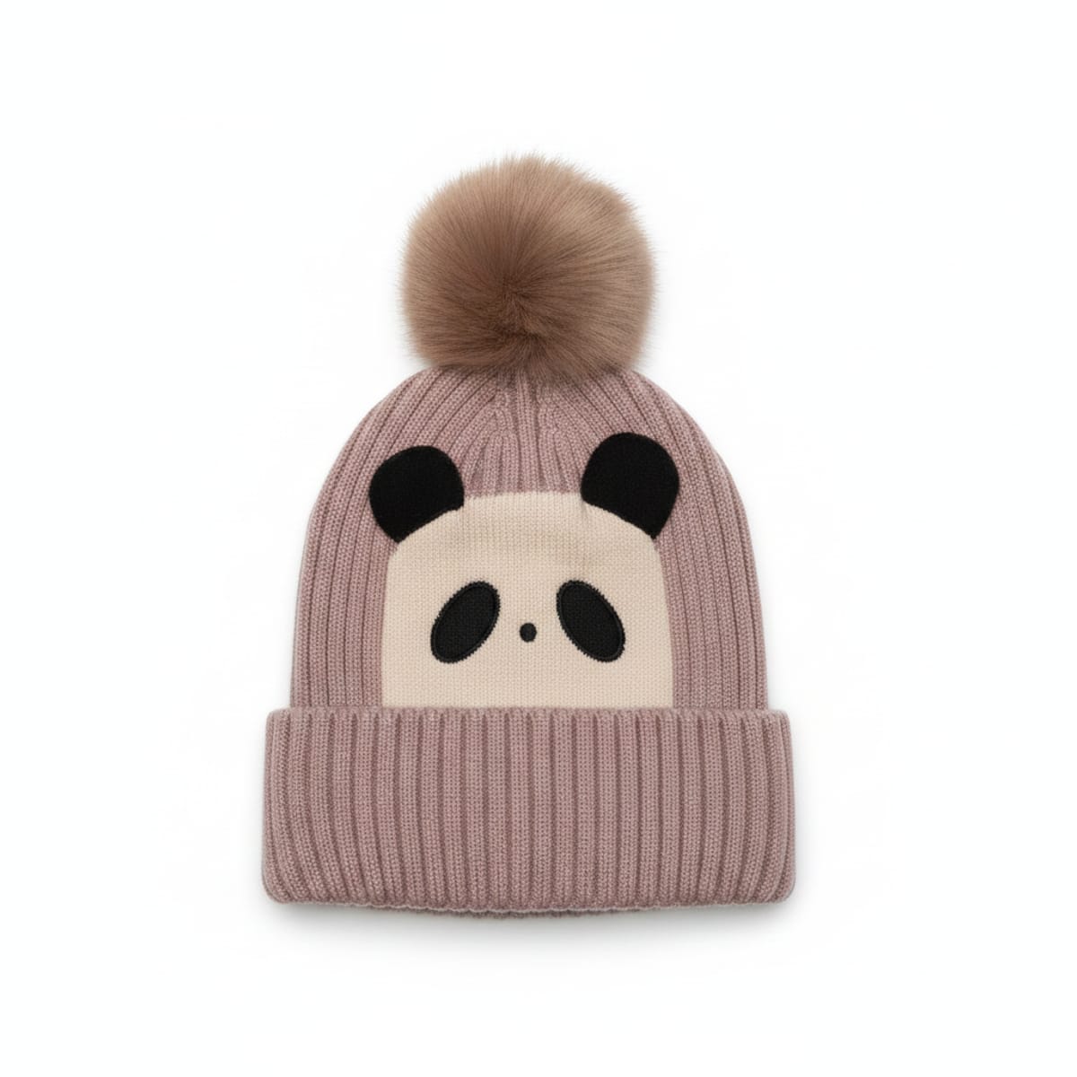 Dog Lover's Pom Pom Hat - Grey