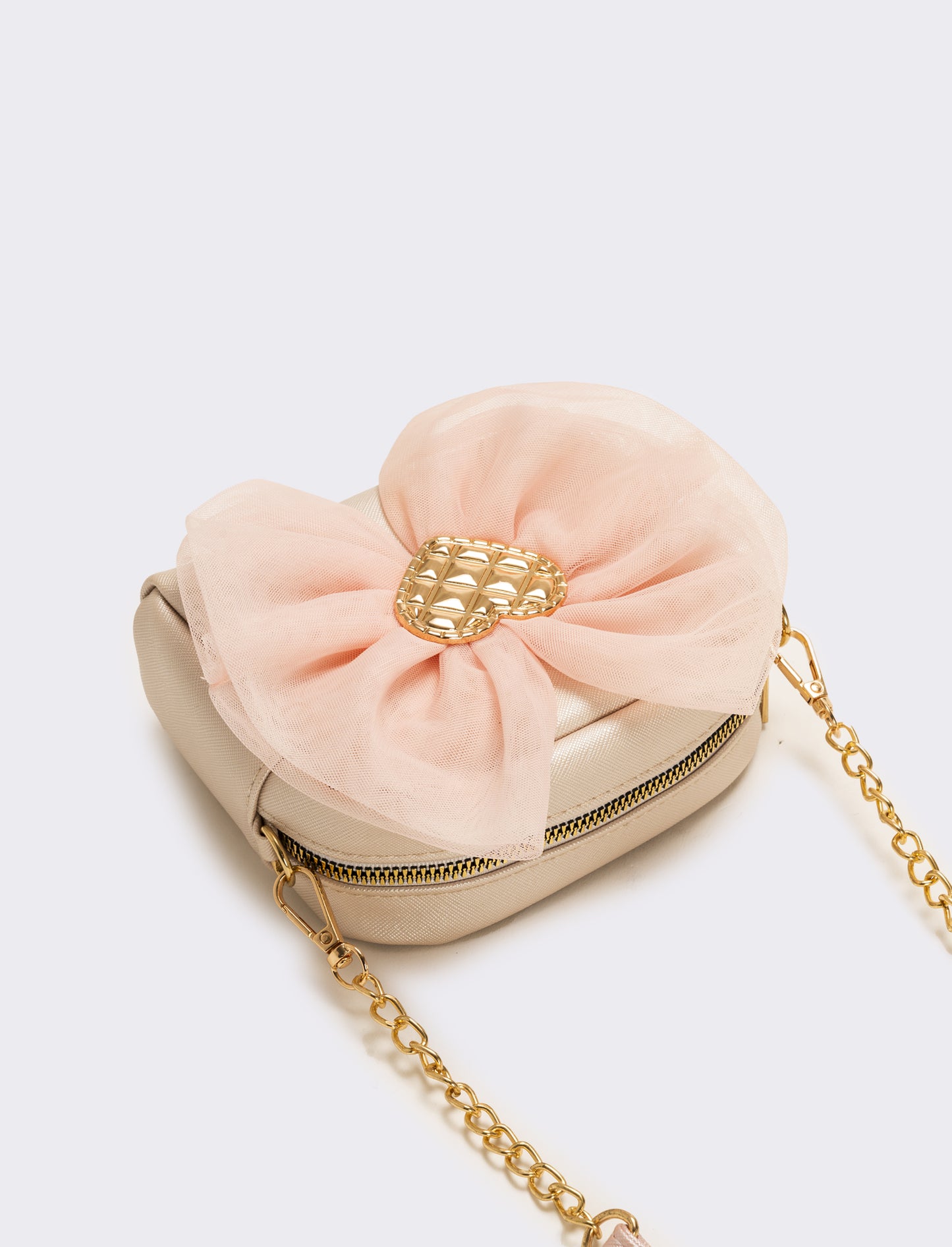 Borsa bambina tracolla con fiocco - Rosa
