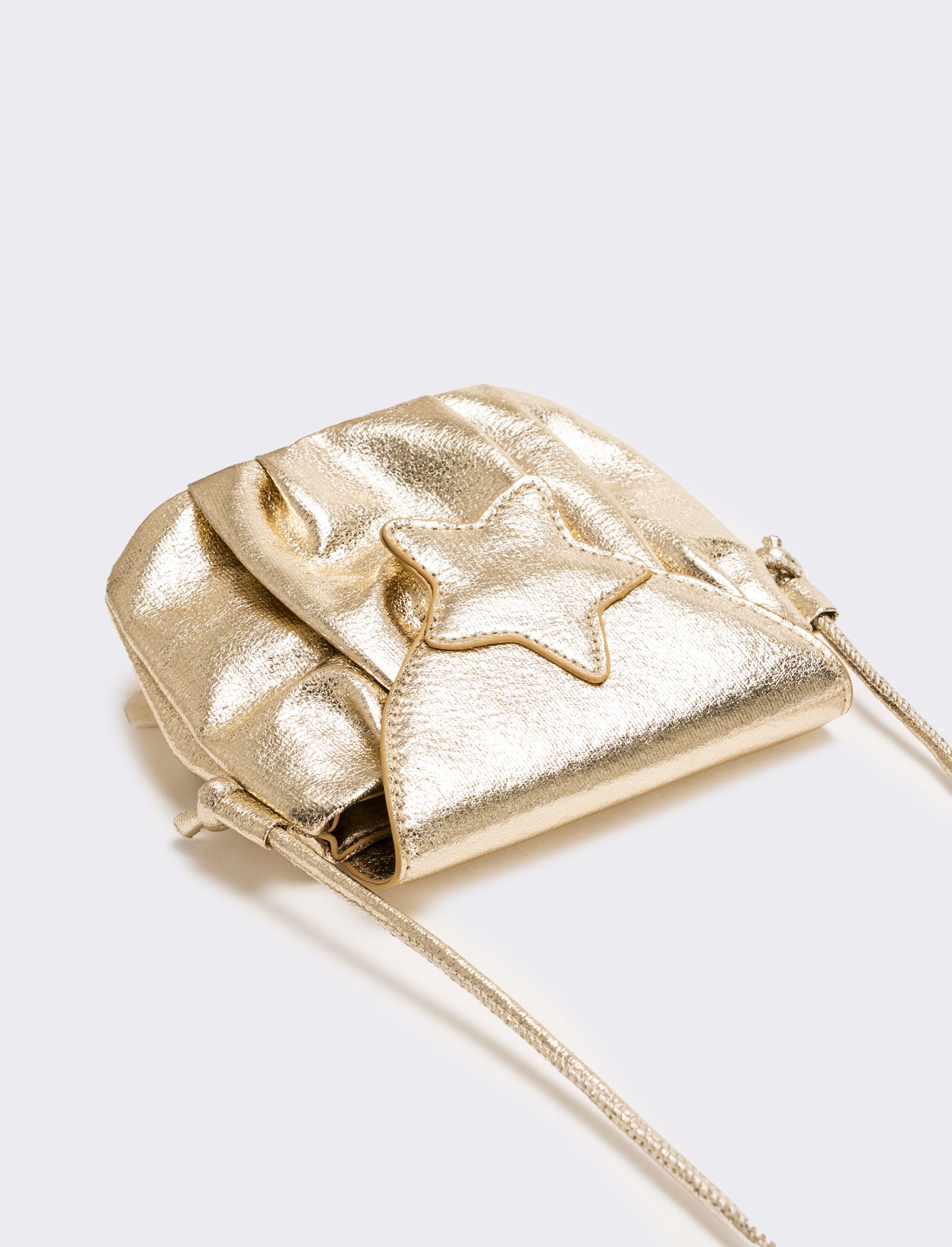 Tracolla bambina con stella laminata 15,5x13 cm - Oro