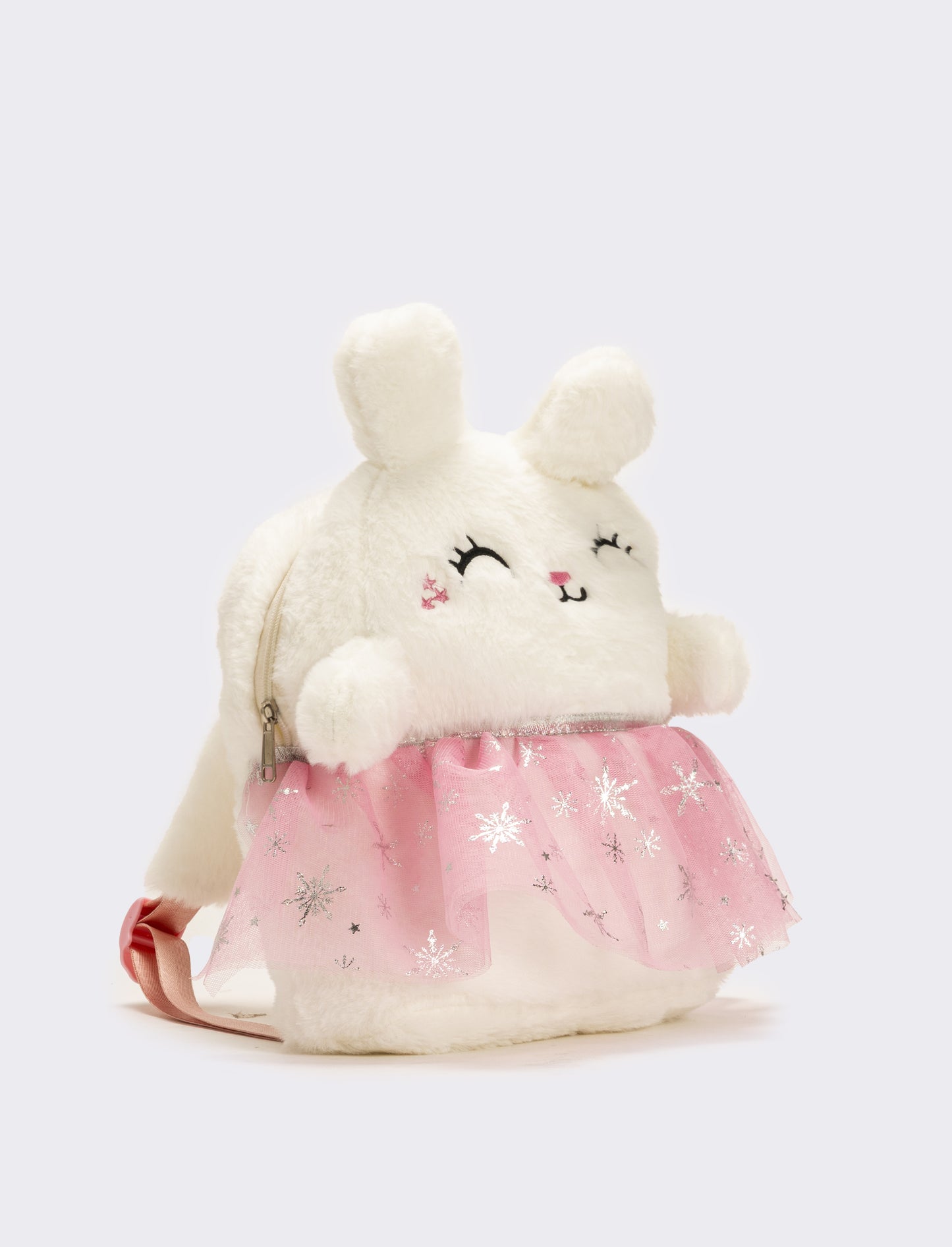 Zaino coniglietta con gonnellina in tulle - Rosa
