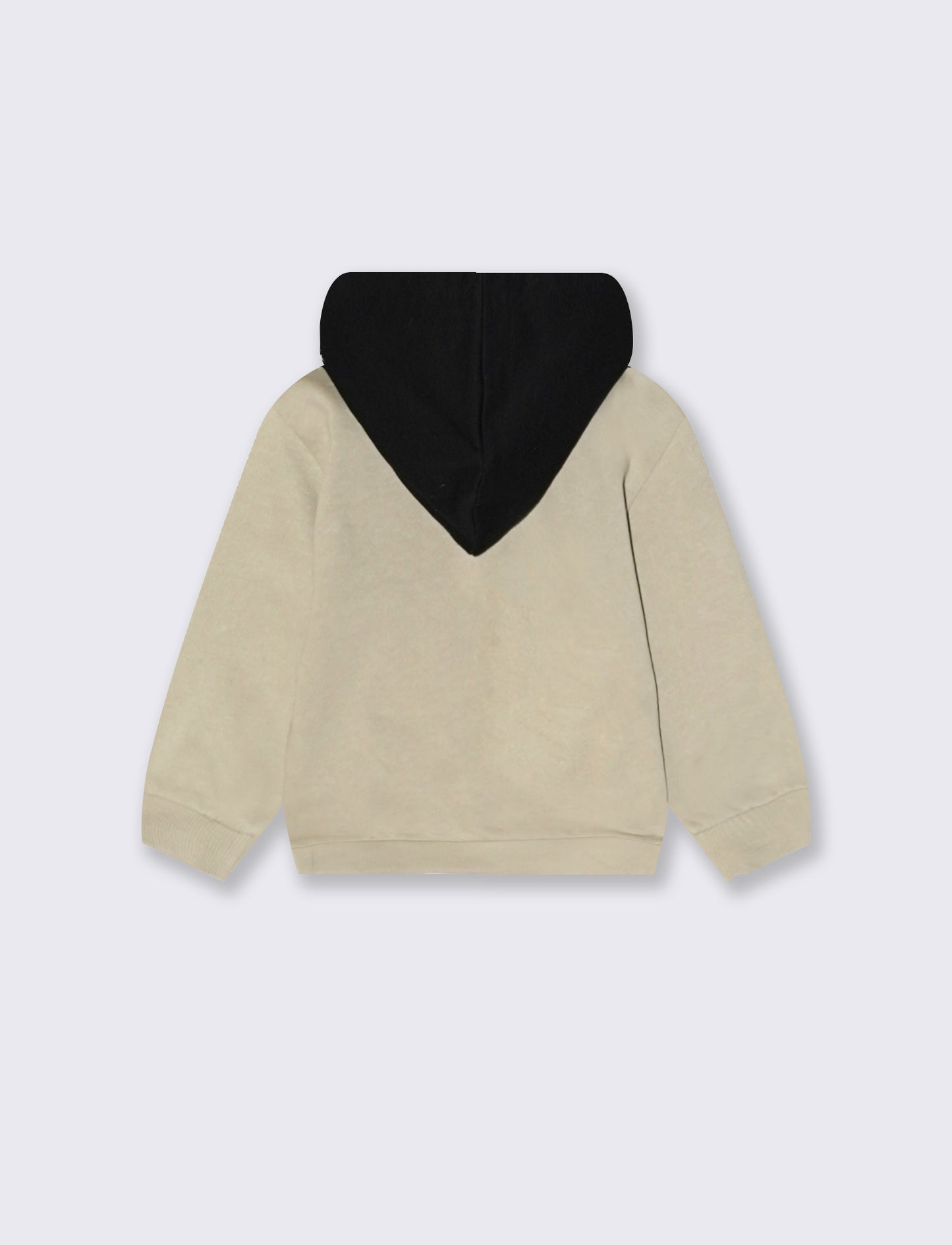 Felpa colori a contrasto - Beige