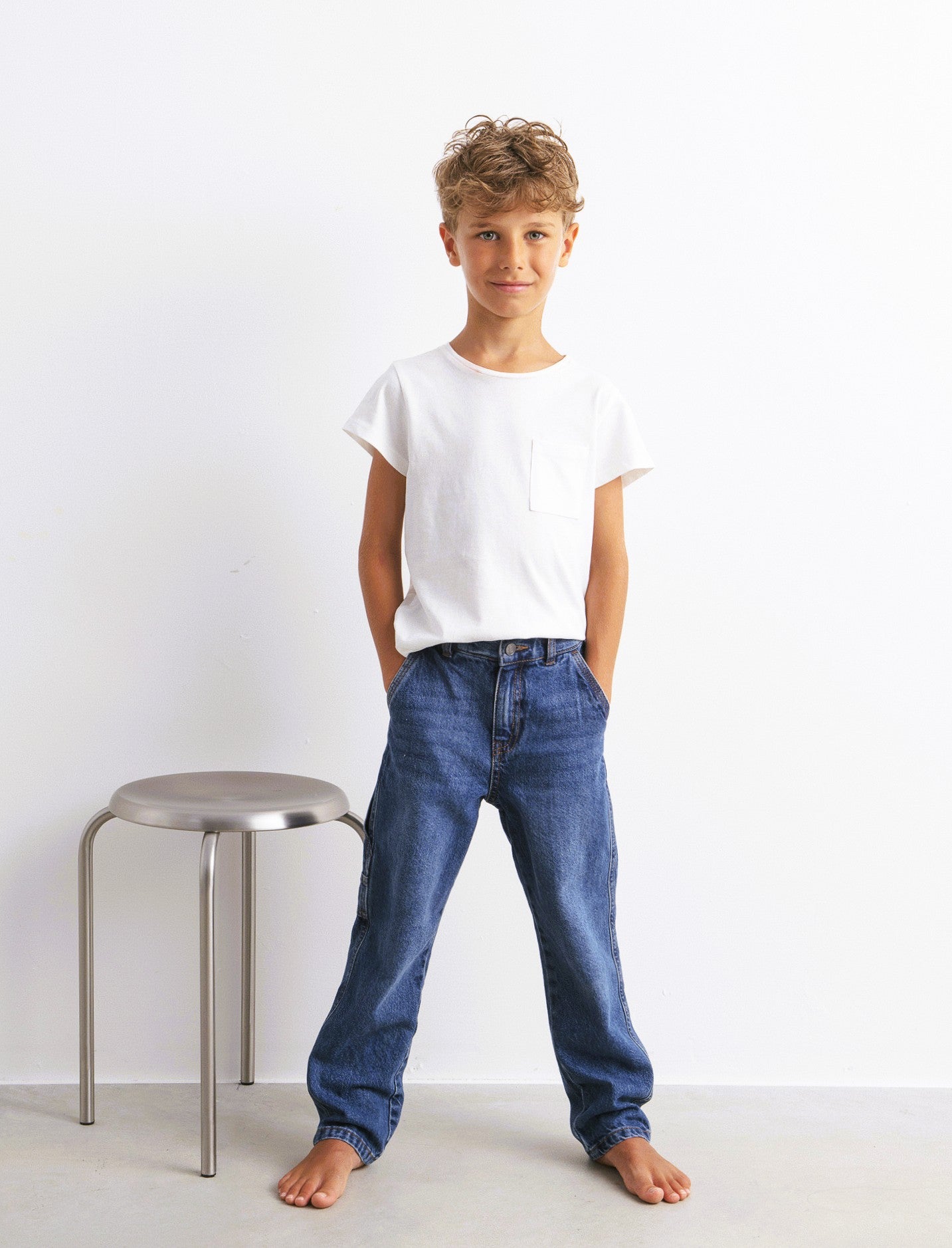 DENIM  CON CATENA - Denim