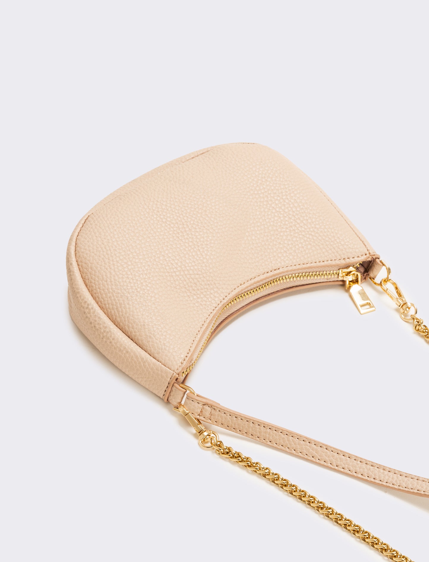 Borsa piccola mezzaluna - Rosa