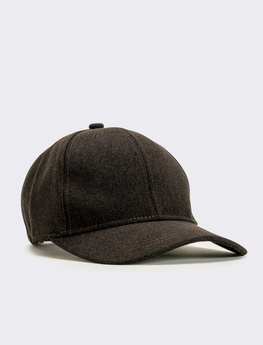 Cappello baseball unito uomo - Marrone