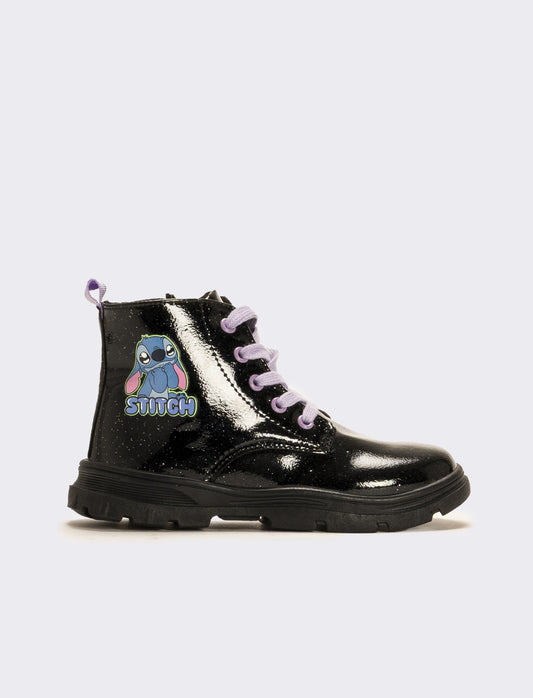 Stivaletto Stitch© da bambina - Nero