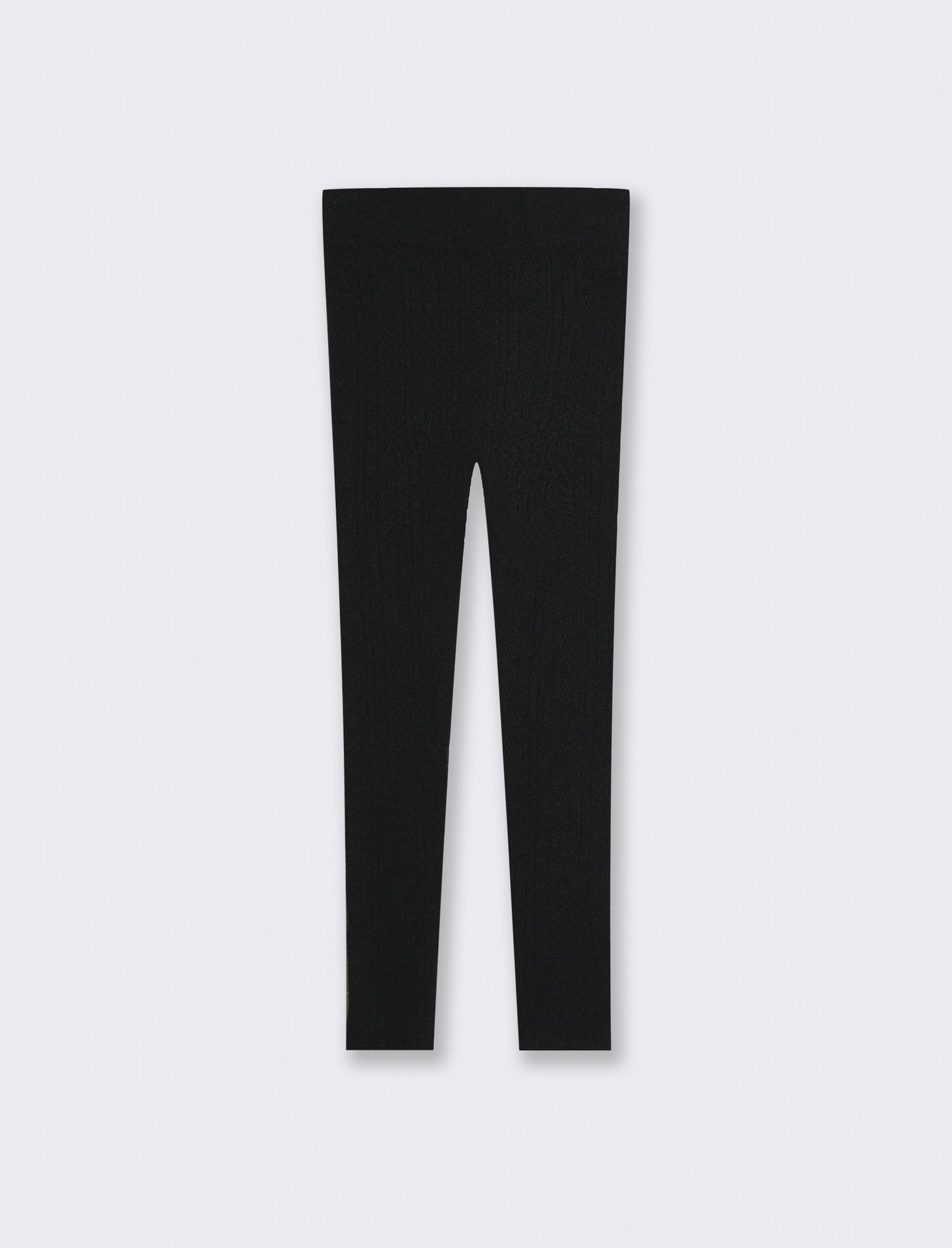 LEGGINGS CON LAVORAZIONE - Nero