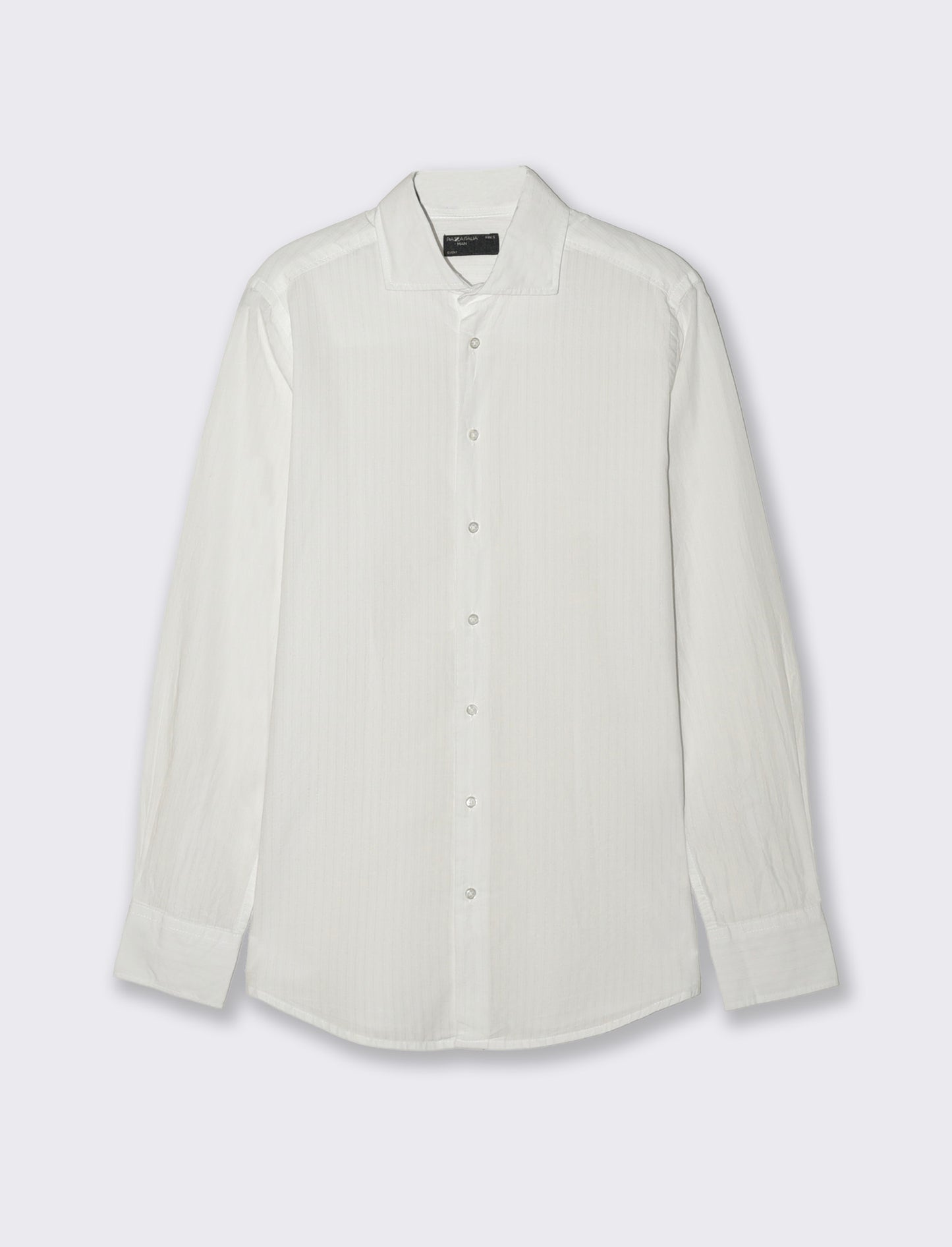 CAMICIA FORMAL STRUTTURATA REGULAR FIT - Bianco