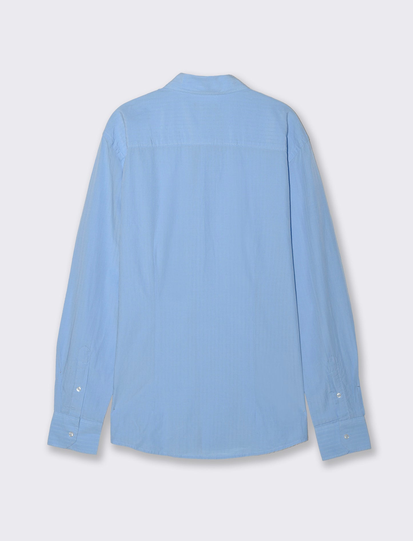 CAMICIA FORMAL STRUTTURATA REGULAR FIT - Azzurro