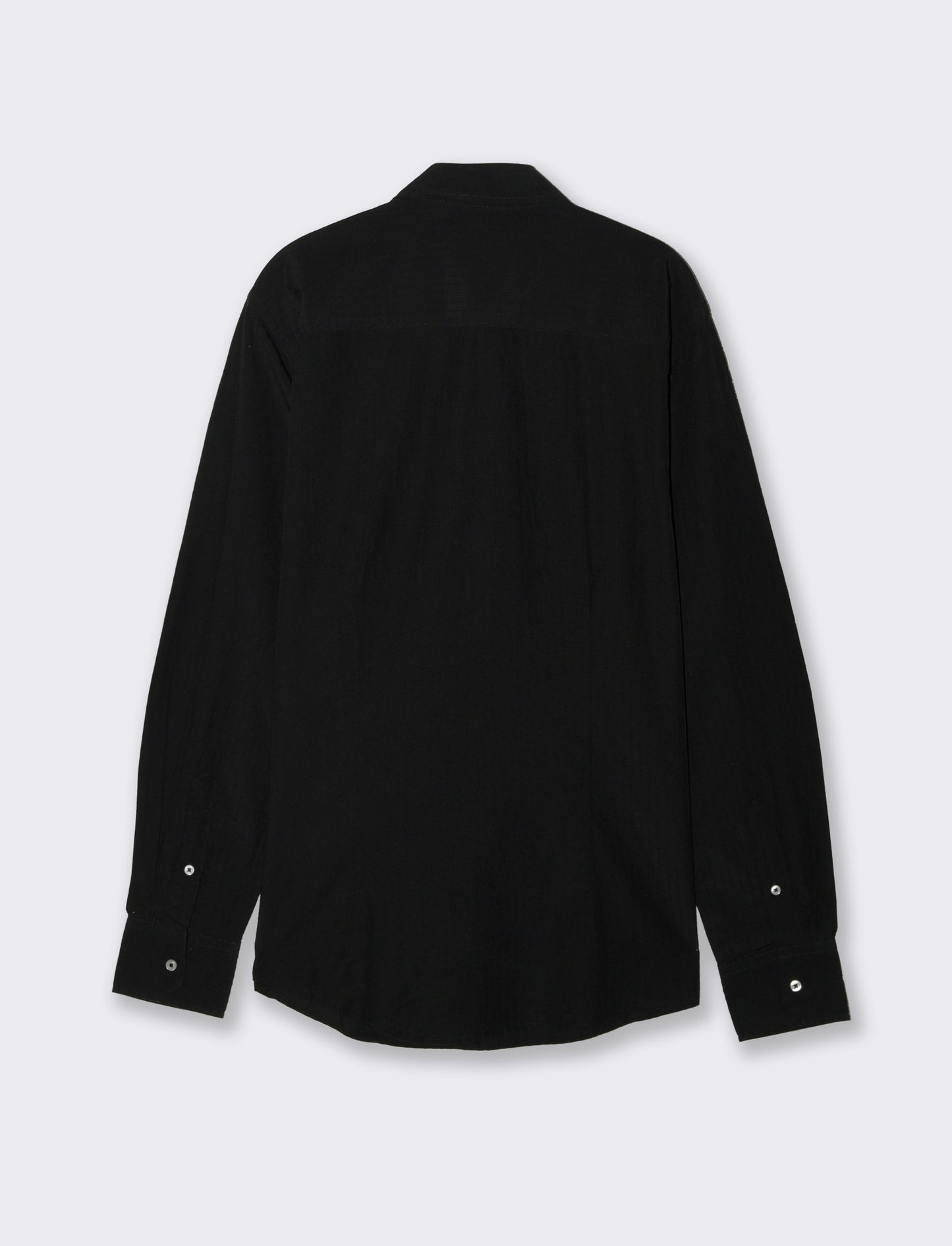 CAMICIA FORMAL STRUTTURATA REGULAR FIT - Nero