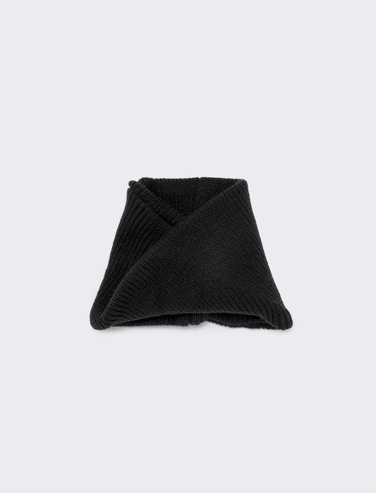 Sciarpa uomo collo unito - Nero