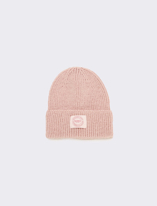 Cappello donna costine con risvolto - Rosa