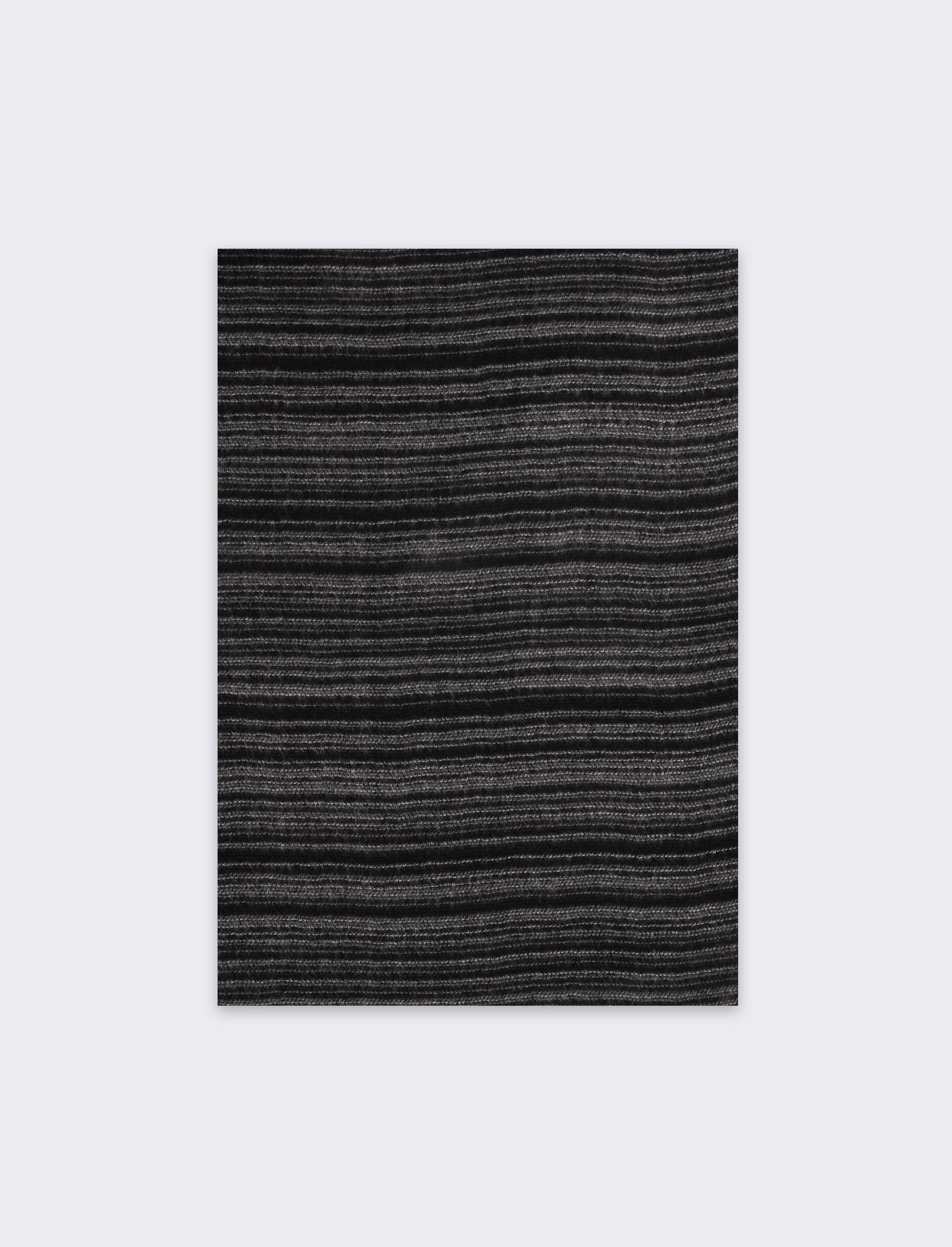 Foulard uomo millerighe - Nero