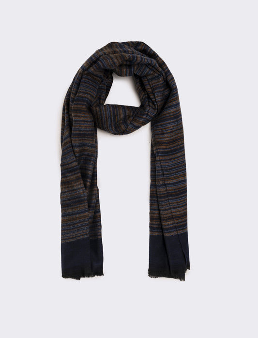 Foulard uomo millerighe - Blu