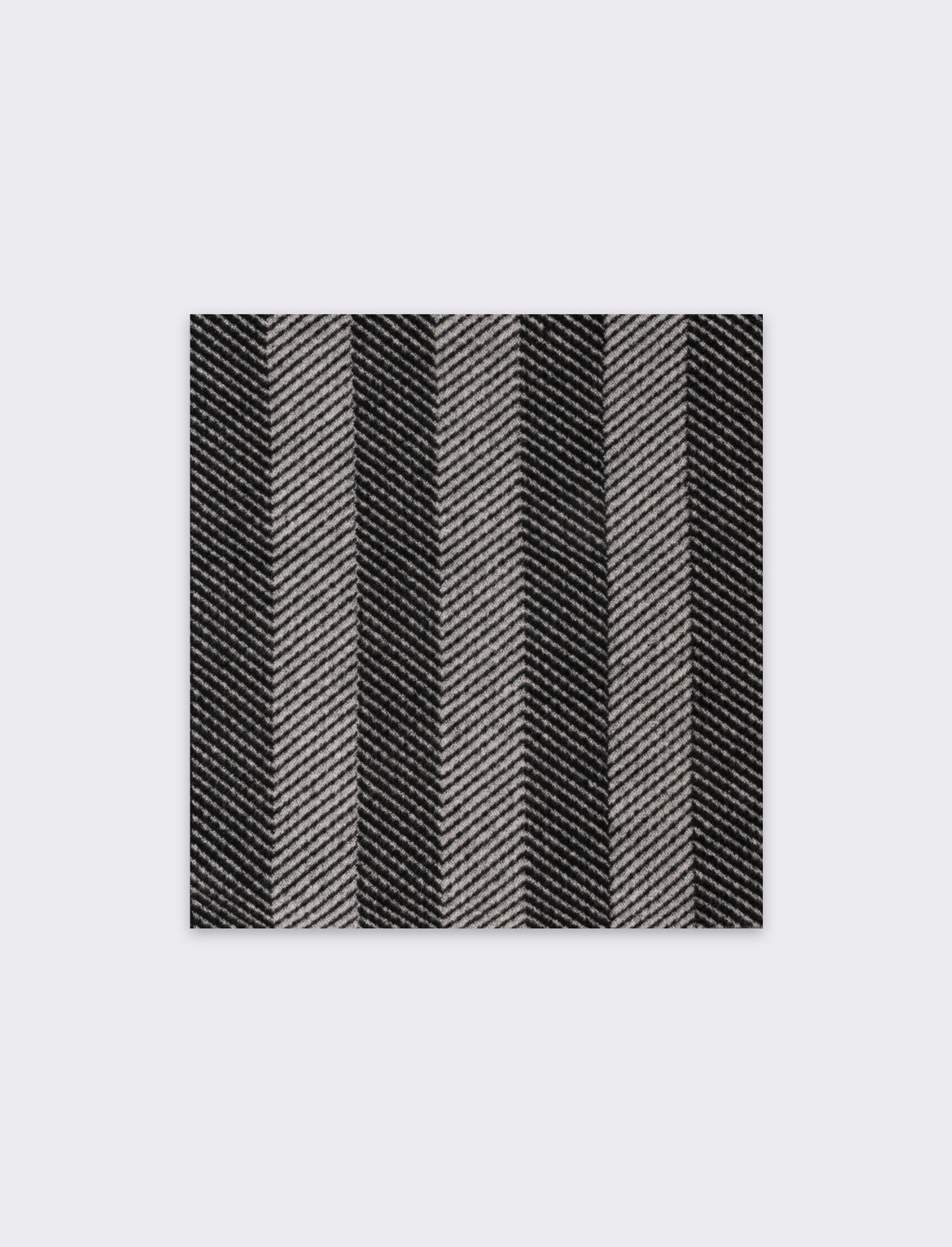 Sciarpa righe larghe verticali uomo - Grigio