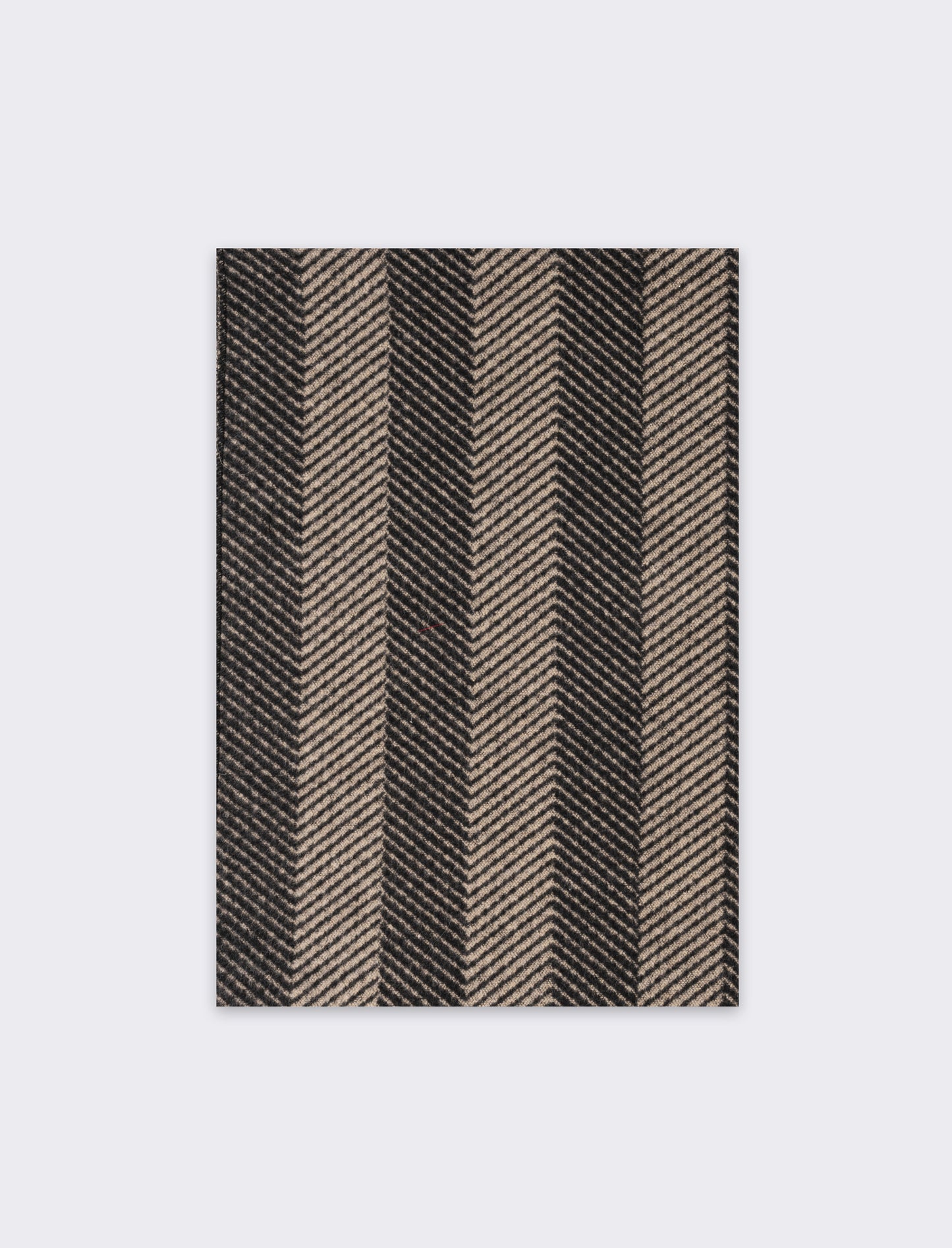 Sciarpa righe larghe verticali uomo - Beige