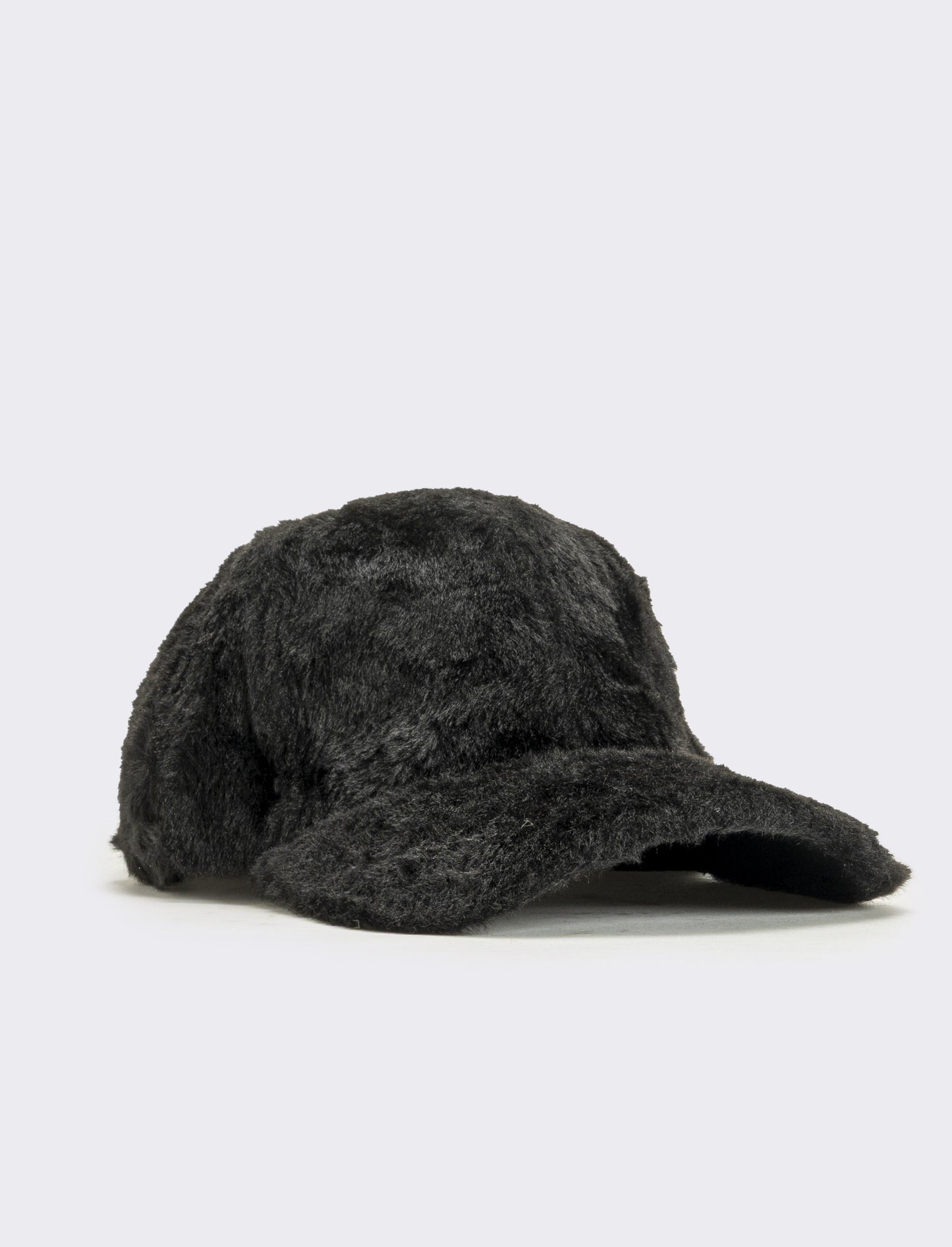 Cappello baseball pelliccia - Nero