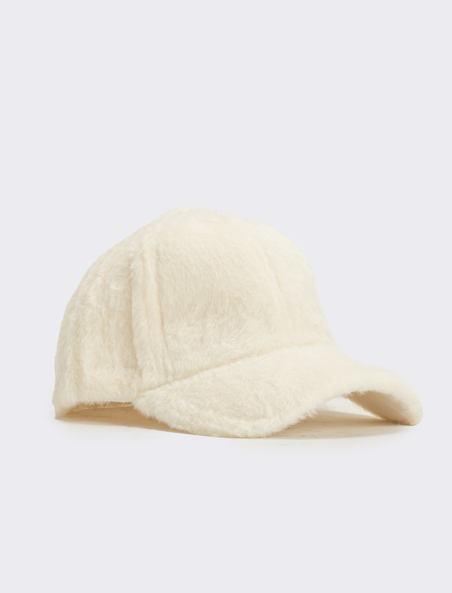 Cappello baseball pelliccia - Bianco sporco