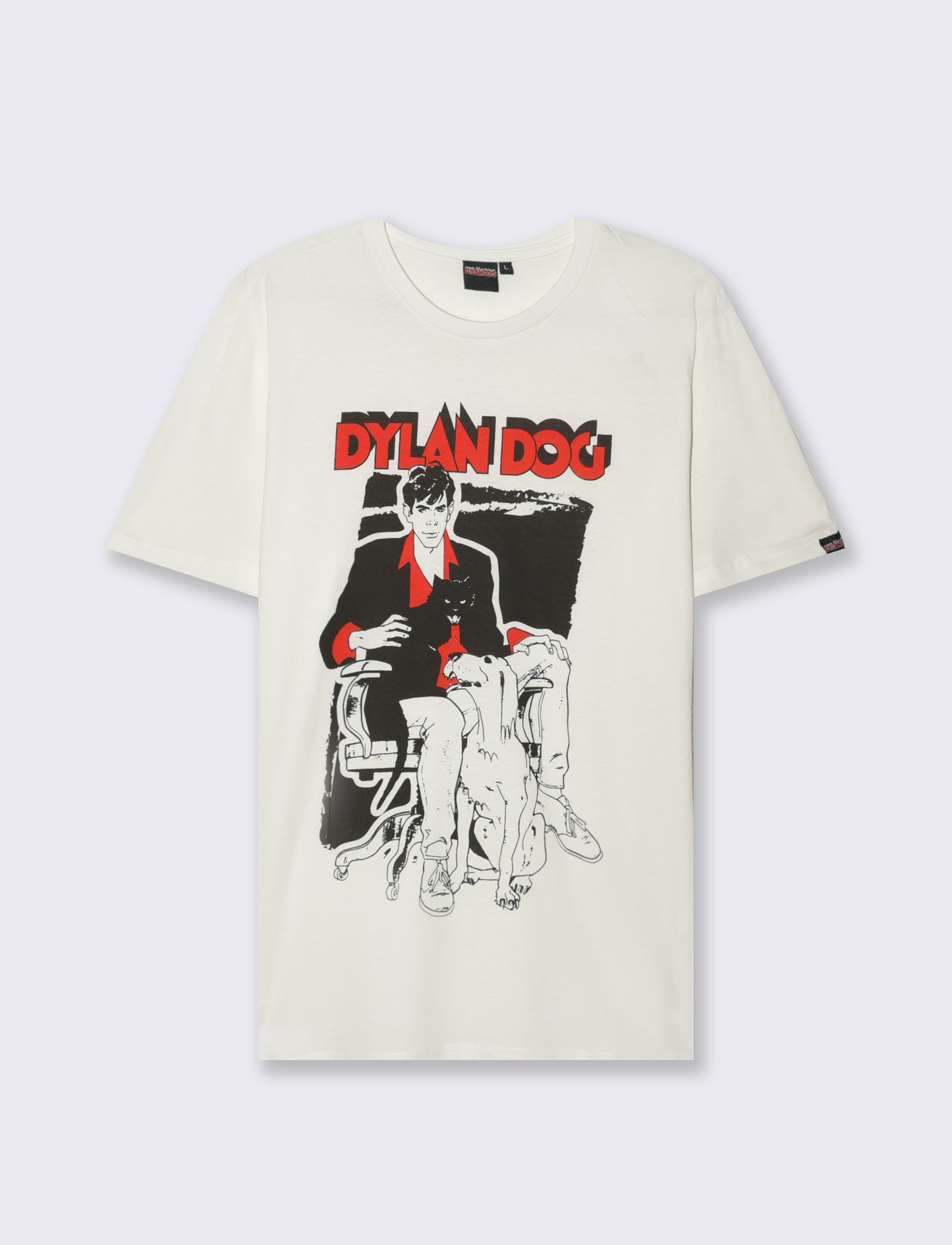 T-SHIRT STAMPA DYLAN DOG - Bianco