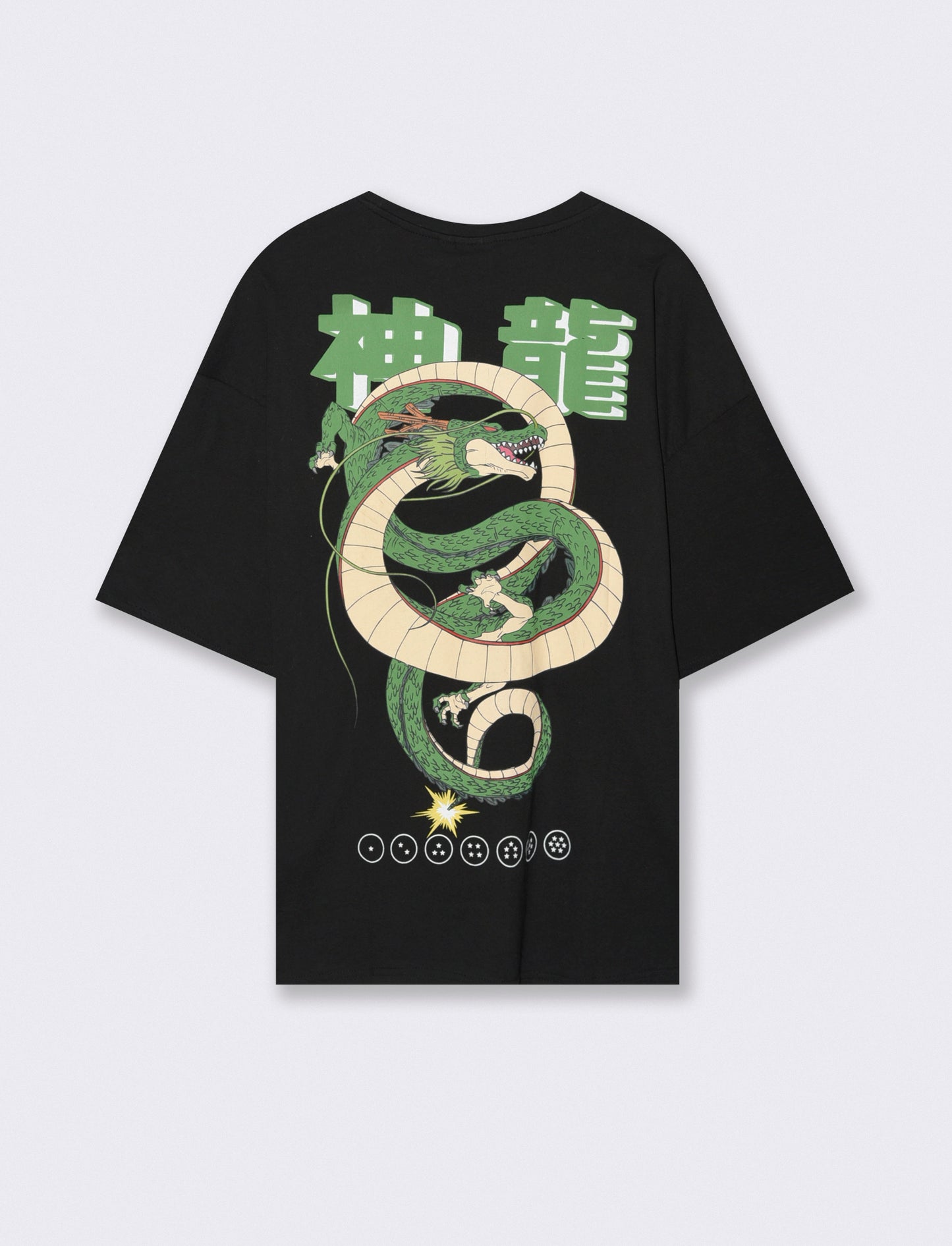 T-SHIRT STAMPA DRAGON BALL - Nero