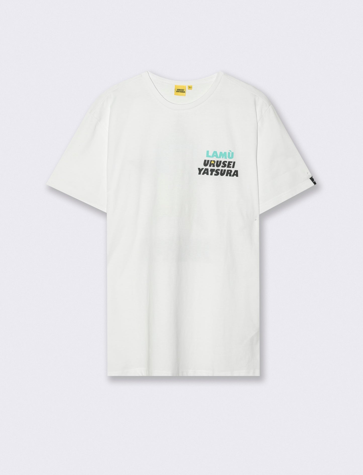 T-SHIRT STAMPA LAMU' - Bianco