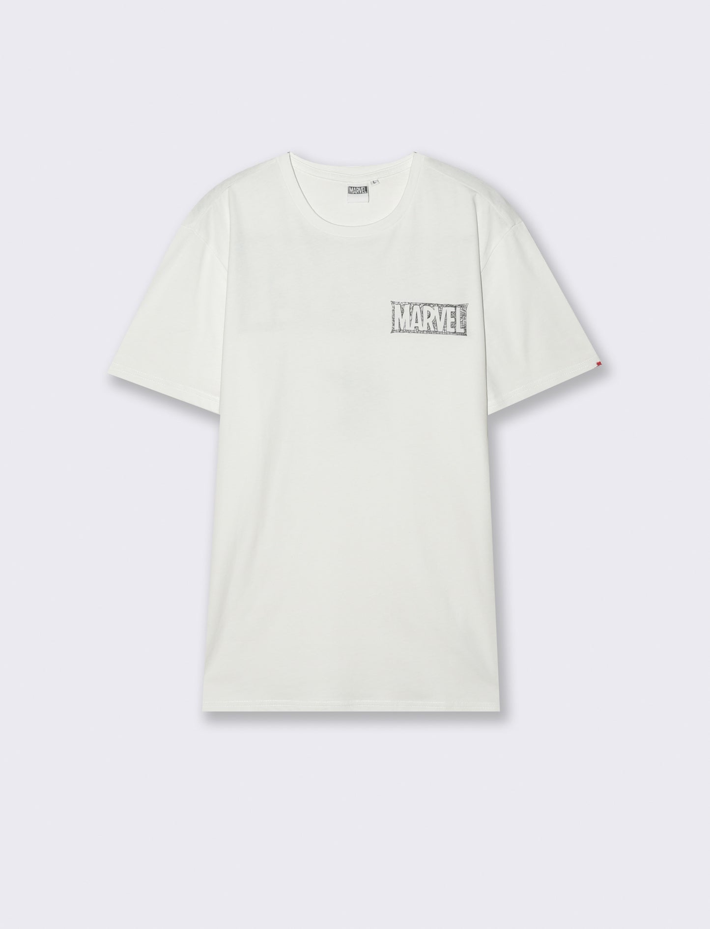 T-SHIRT STAMPA MARVEL - Bianco