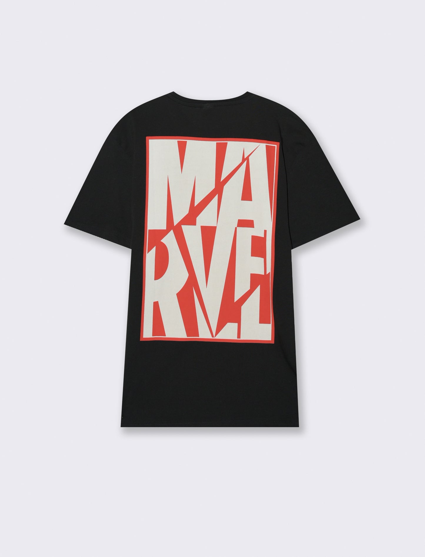T-SHIRT STAMPA MARVEL - Nero