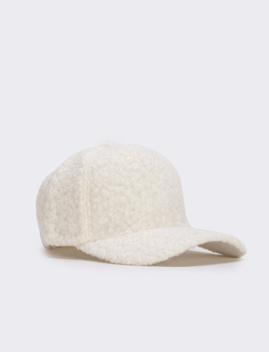 Cappello baseball agnellino donna - Bianco