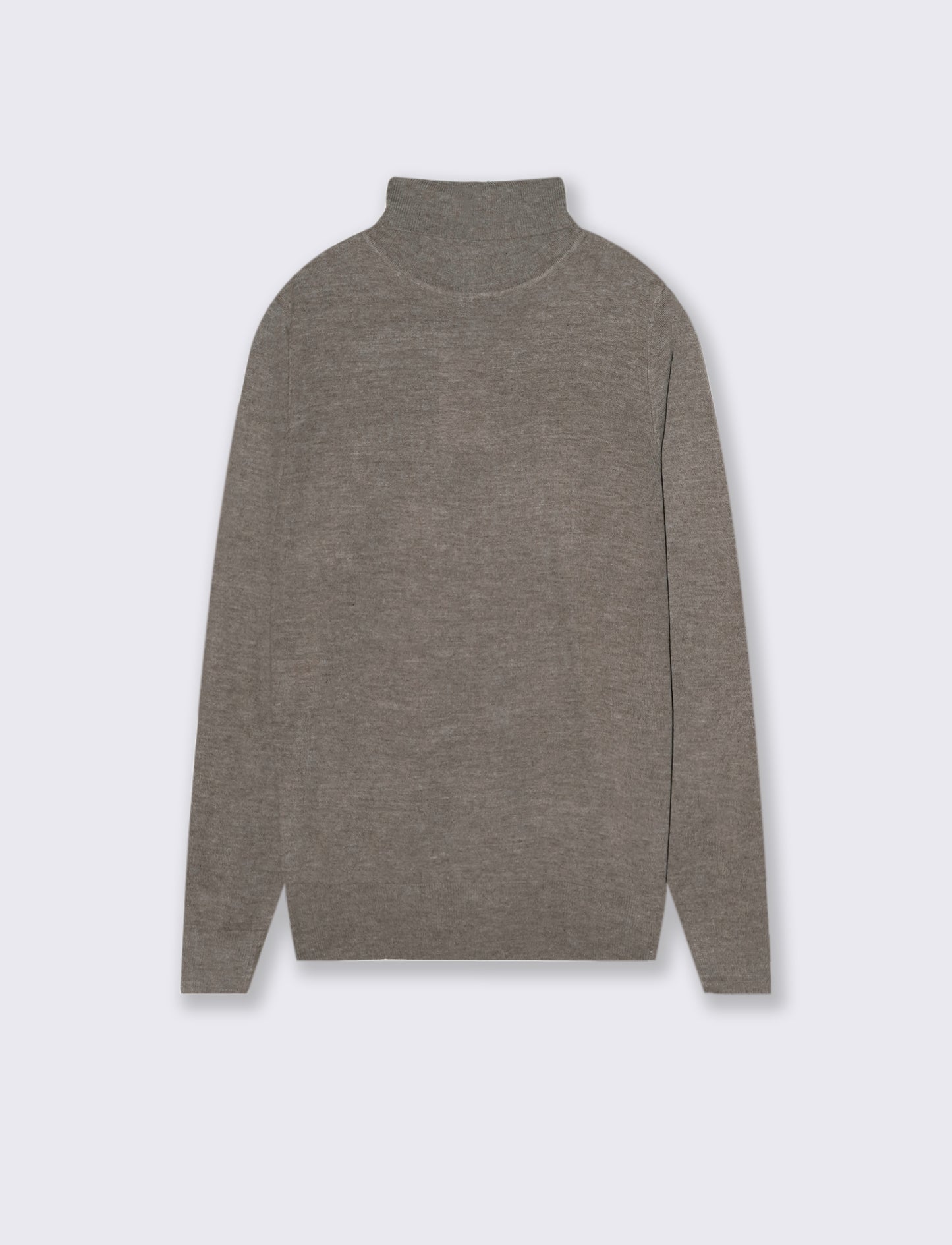 MAGLIA DOLCE VITA IN FILATO EFFETTO LANA - Grigio fango