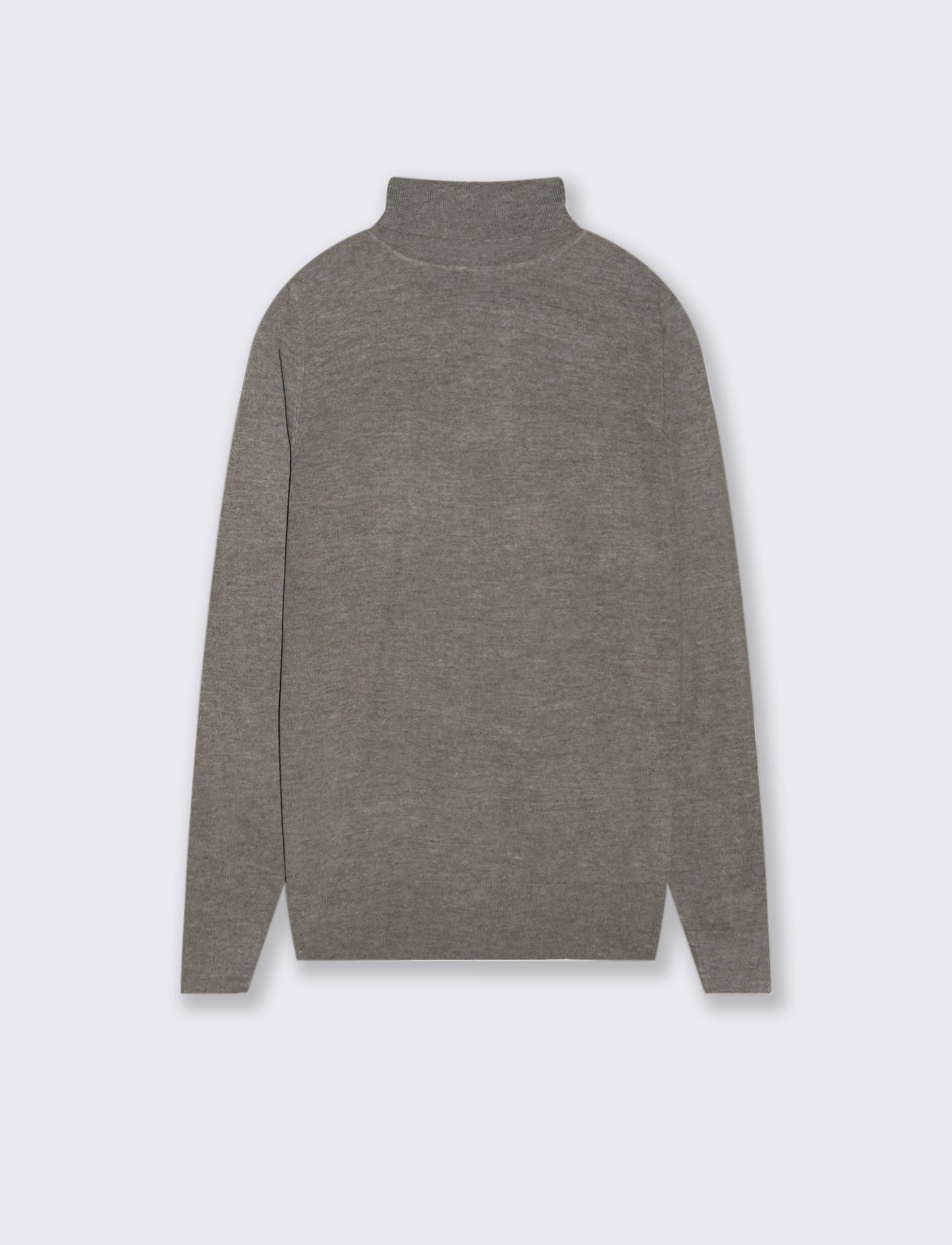 MAGLIA DOLCE VITA IN FILATO EFFETTO LANA - Grigio fango