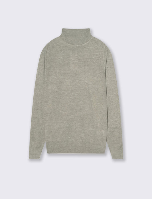 MAGLIA DOLCE VITA IN FILATO EFFETTO LANA - Verde salvia