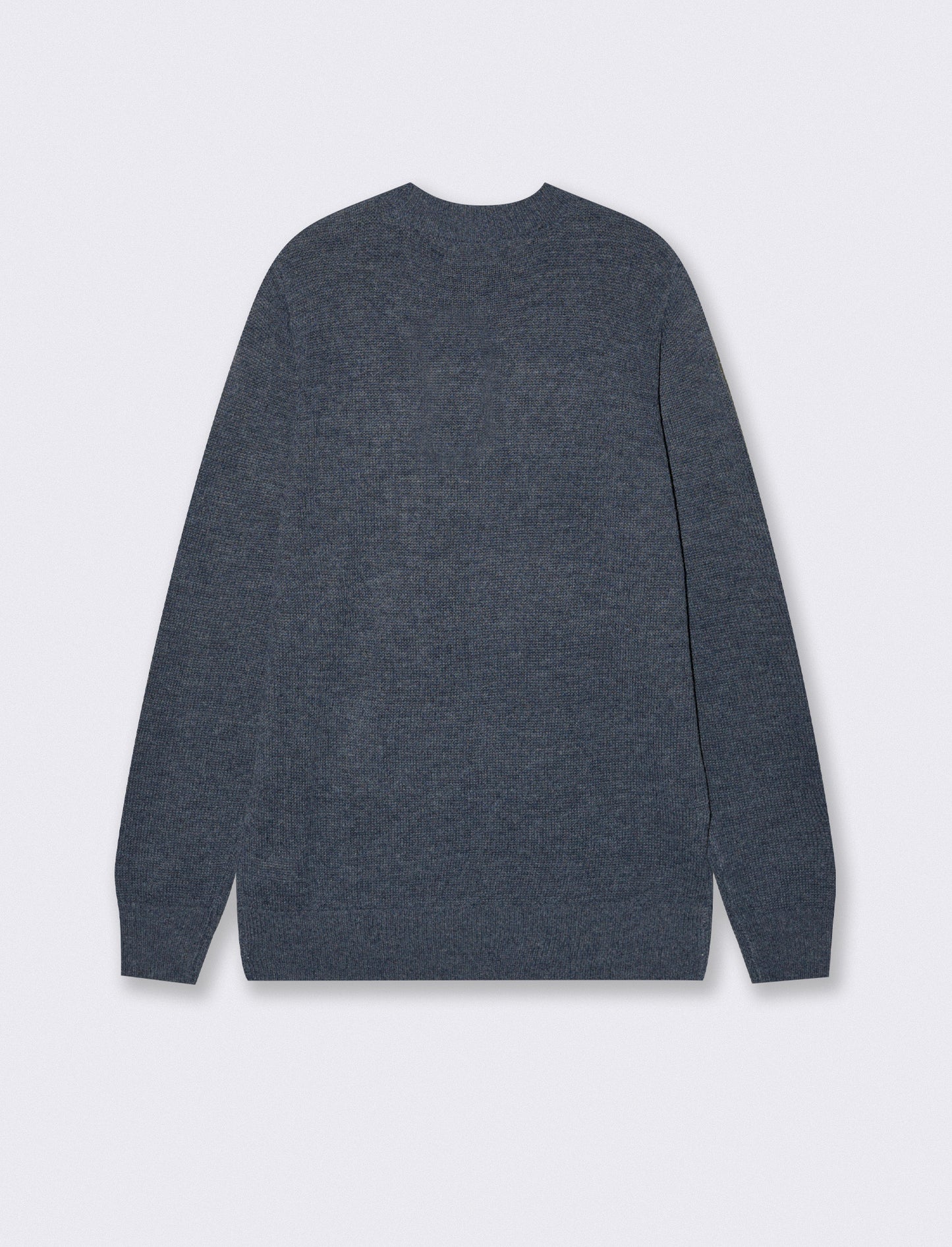 MAGLIA GIROCOLLO IN FILATO EFFETTO LANA - Blu