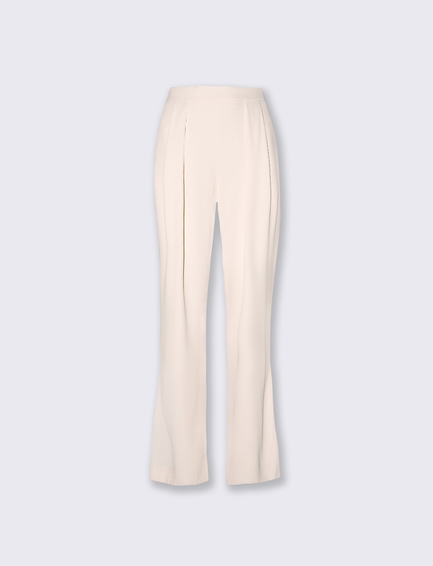 Pantalone classico vita alta - Bianco