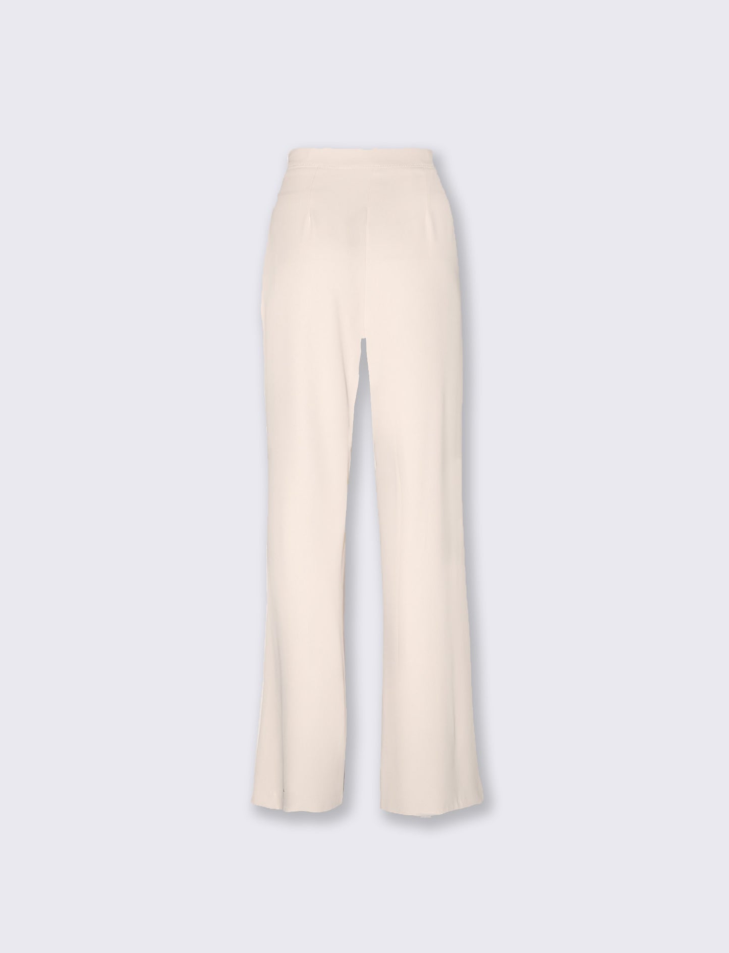 Pantalone classico vita alta - Bianco