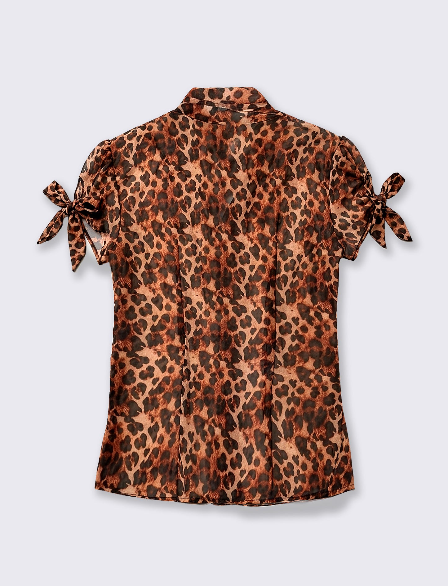Casacca mezza manica animalier - Maculato