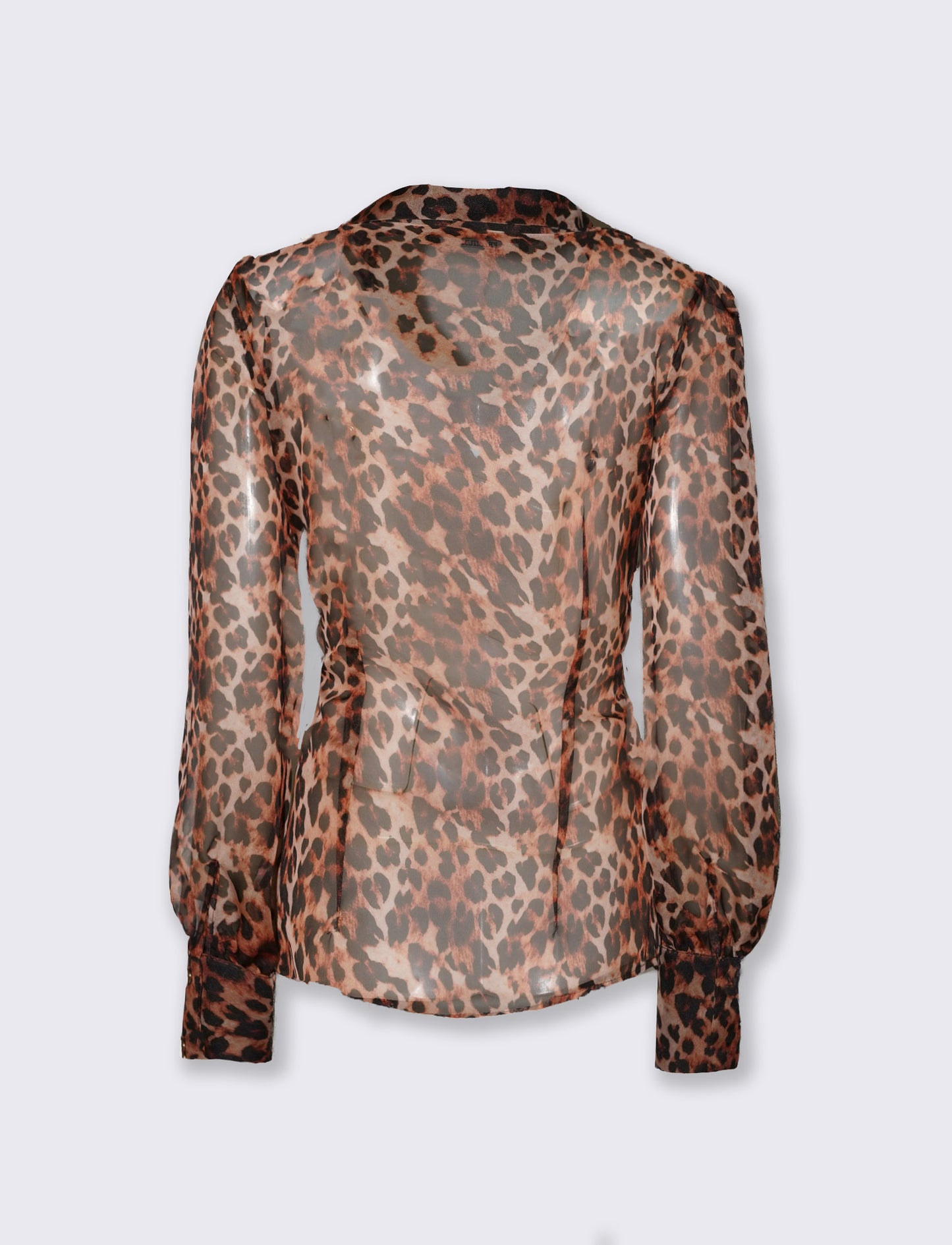 Casacca con scollo a V animalier - Maculato