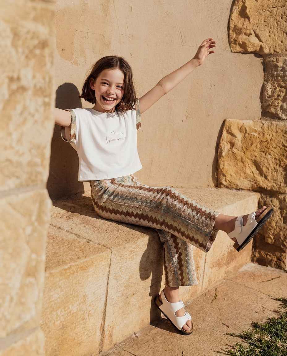 Pantalone traforato - Fantasia
