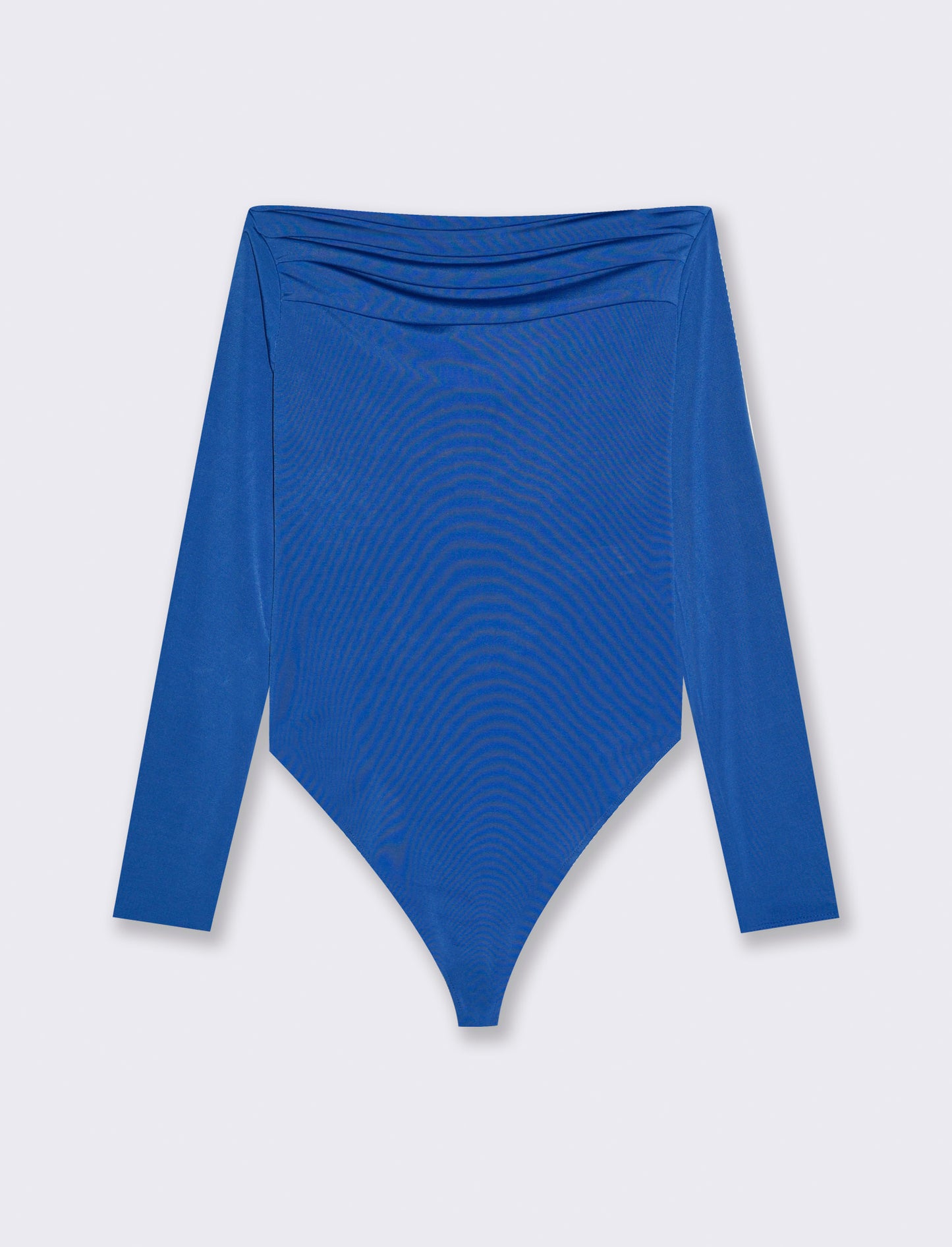 Body con scollo a barca - Bluette