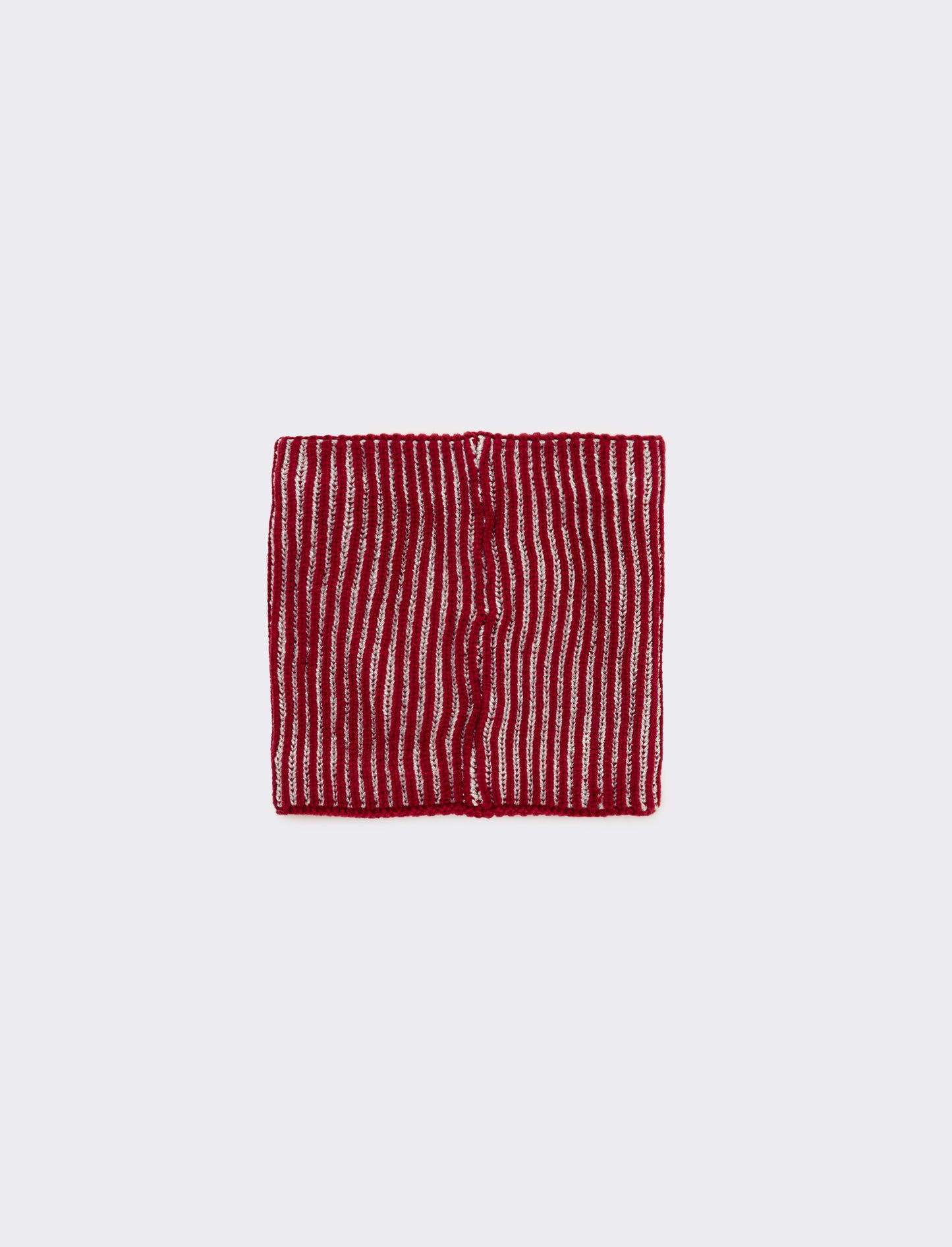 Sciarpa collo con cuore glitter - Bordeaux