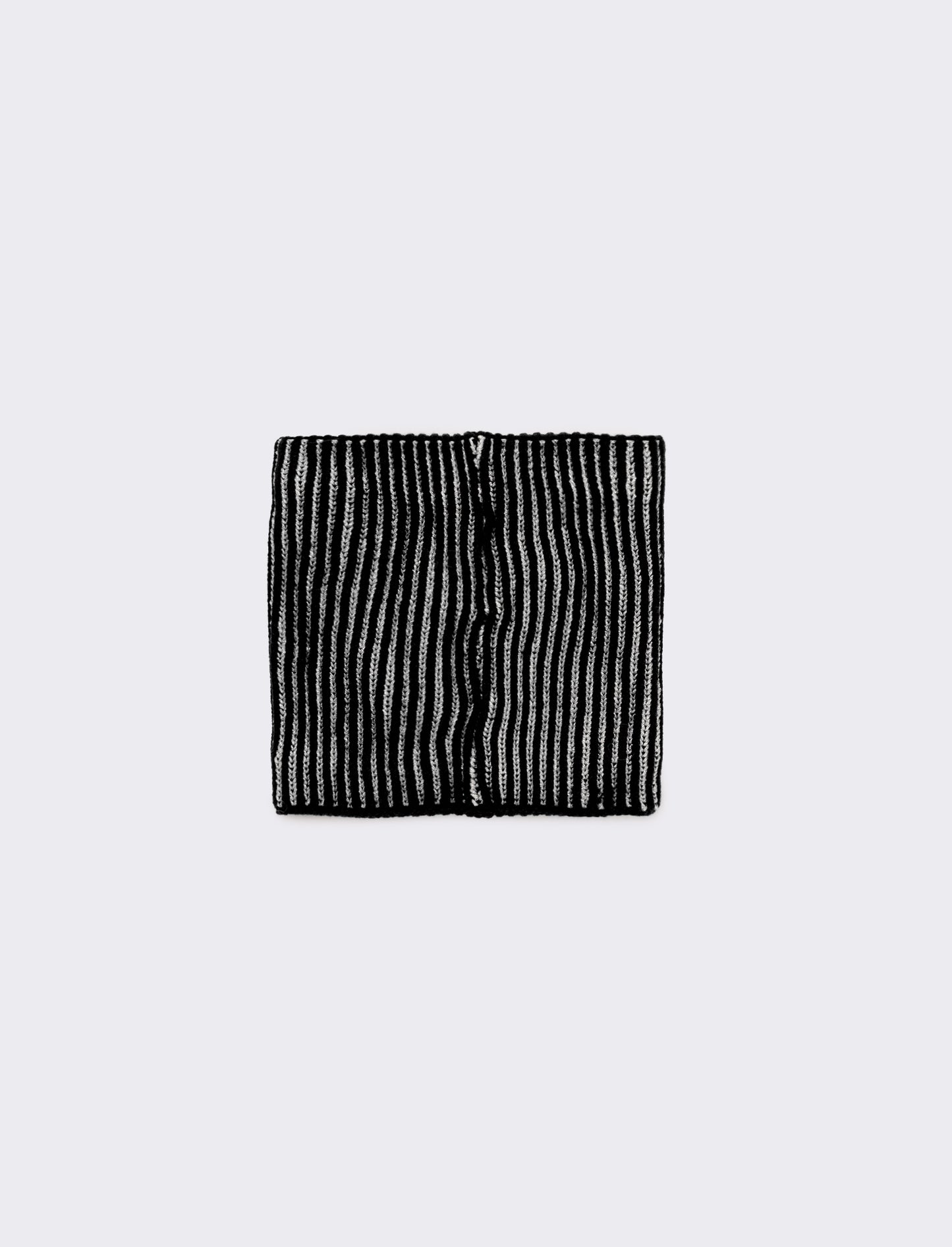 Sciarpa collo con cuore glitter - Nero