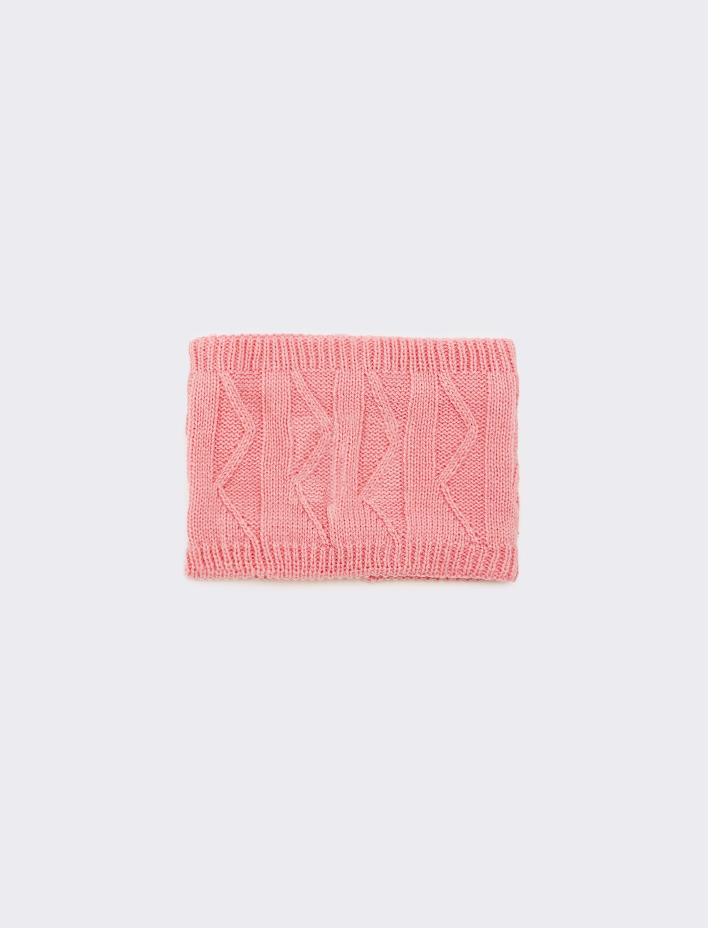 Sciarpa collo con borchiette - Rosa