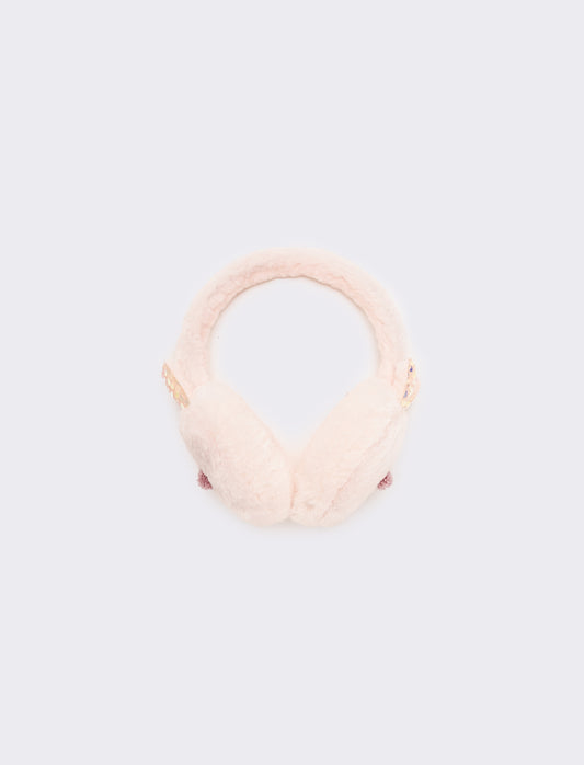 Copriorecchie coniglietta bambina - Rosa